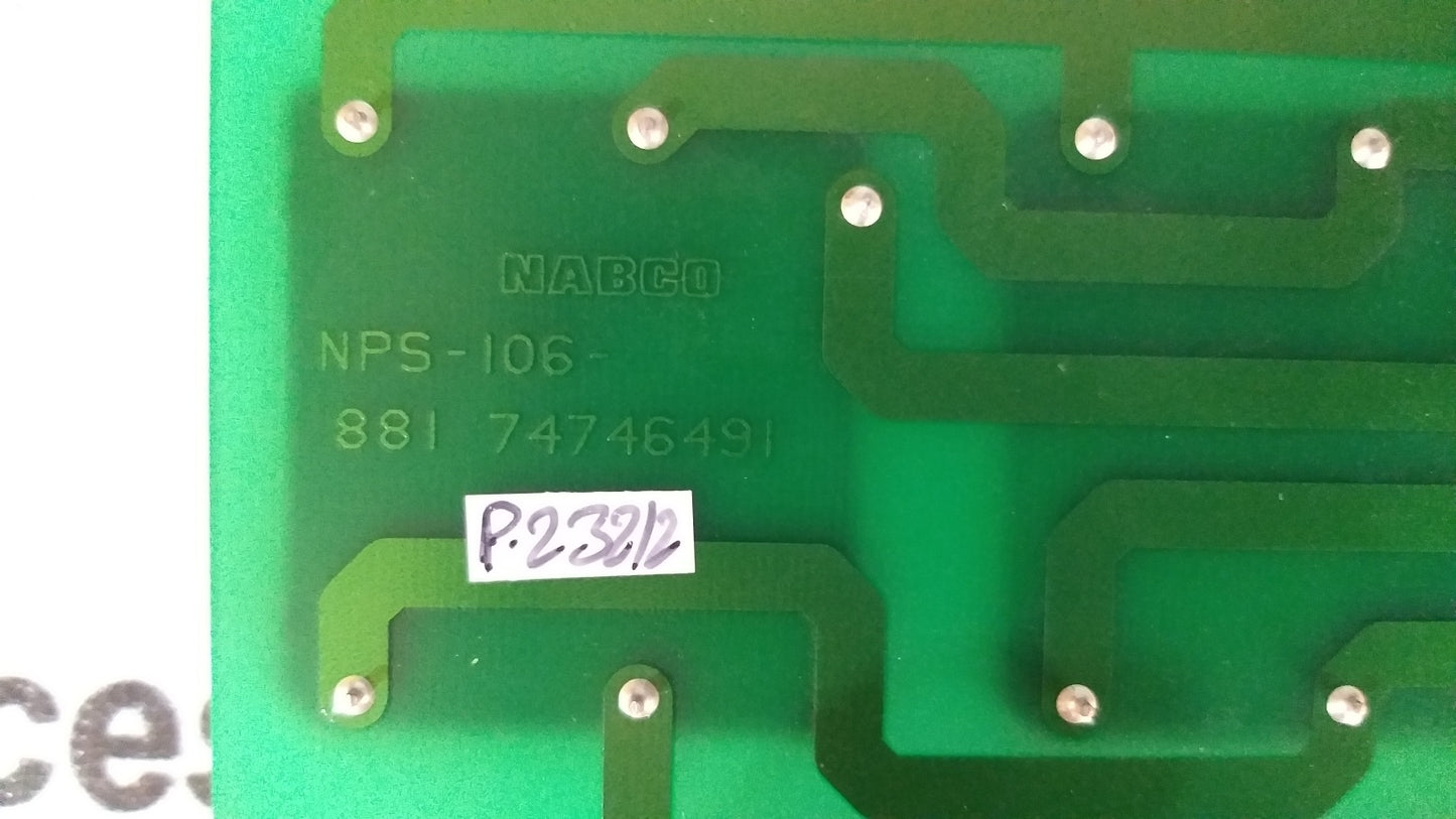 Nabco NPS-106-881 74746491 Pcb Card