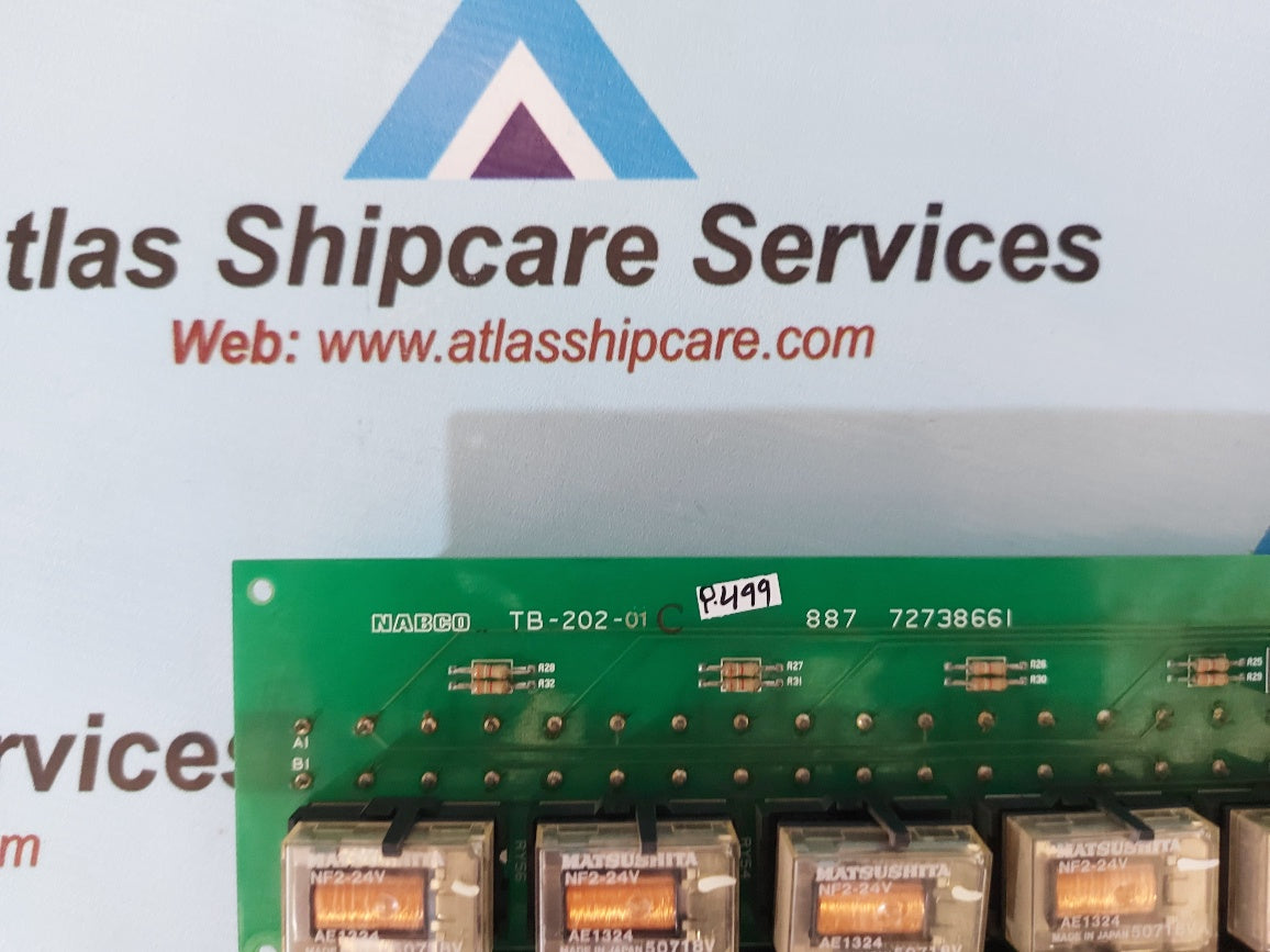 Nabco TB-202-01C 887 72738661 Pcb Card
