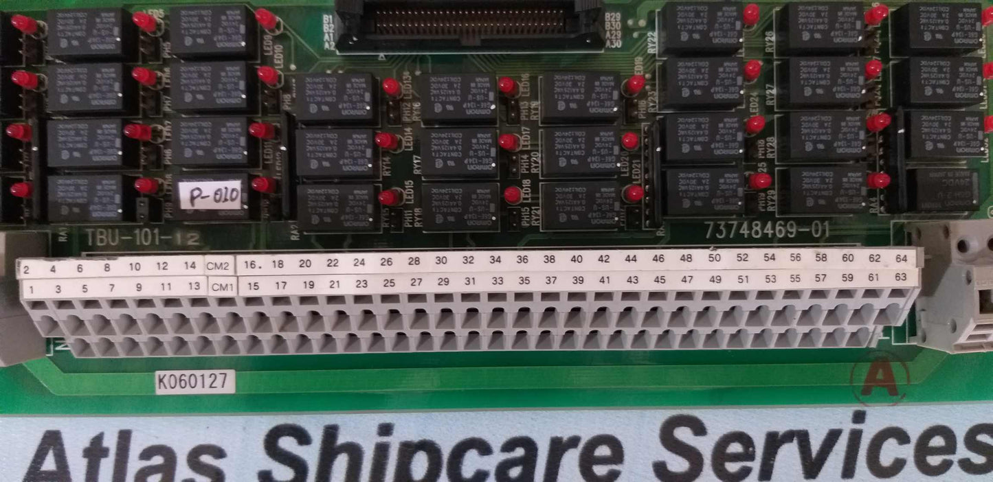 Nabco TBU-101-12 73748469-01 Pcb Card