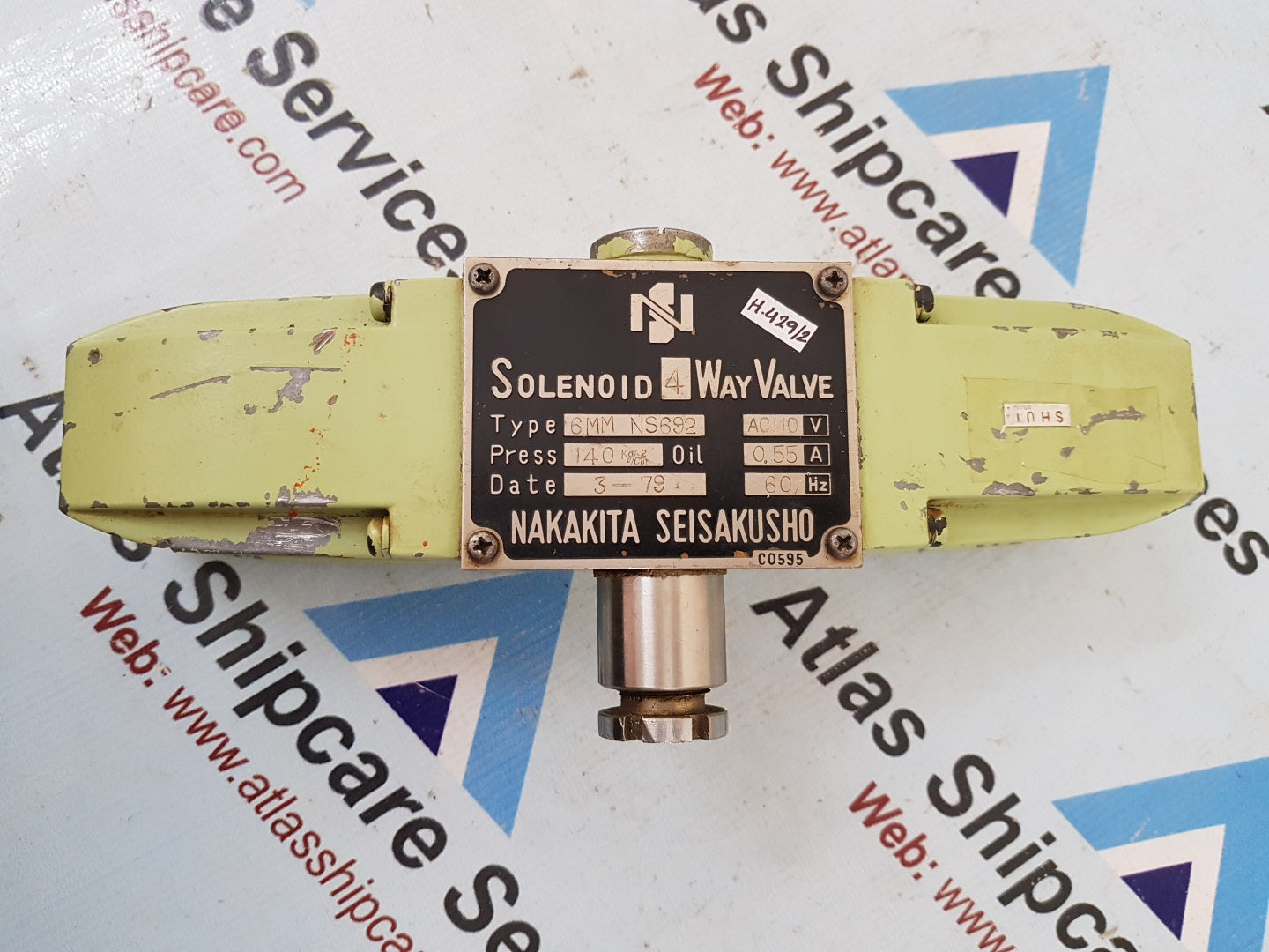 Nakakita-6MM-NS692 Solenoid 4 Way Valve H429