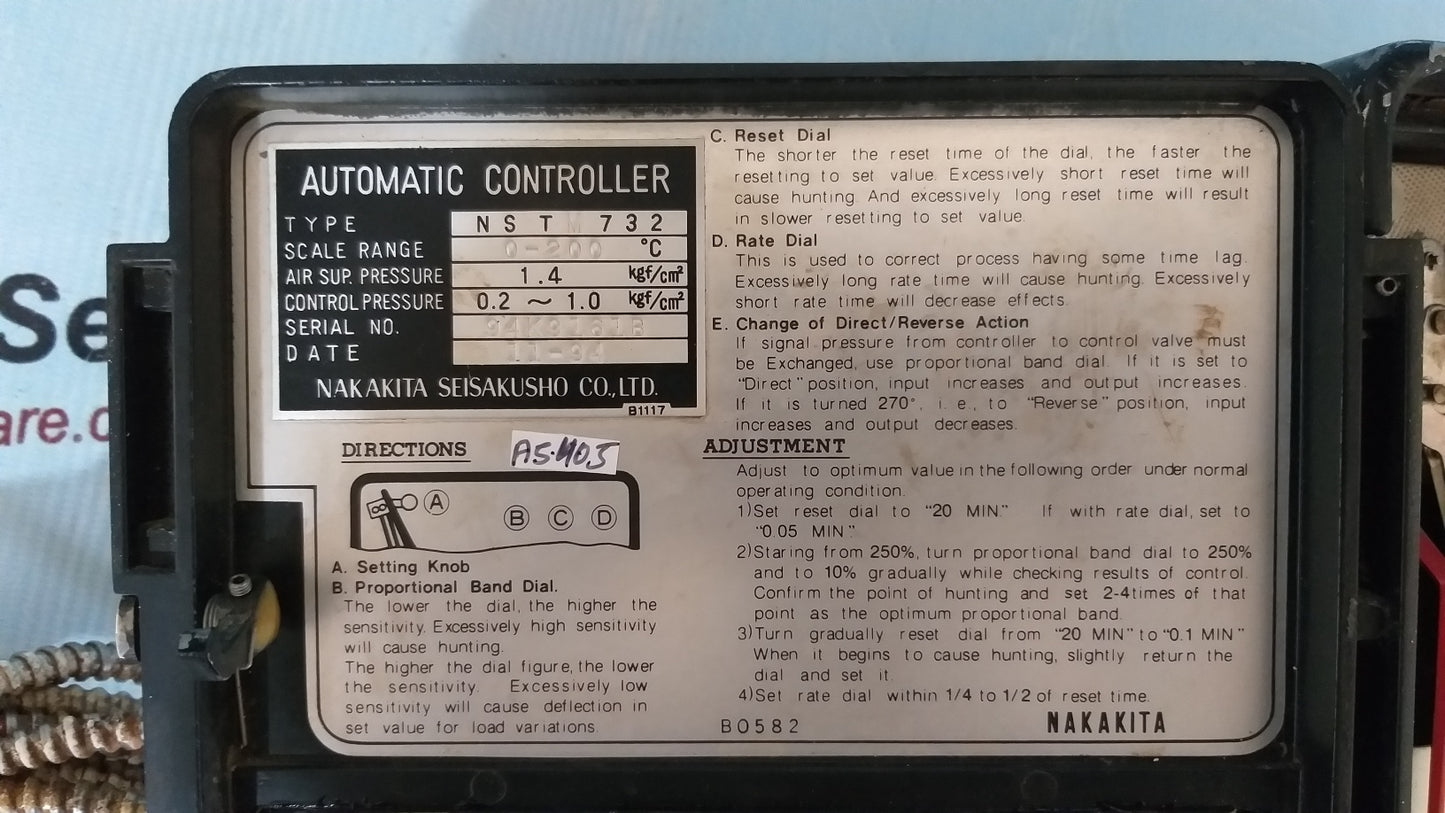 Nakakita Seisakusho NST 732 Temperature Controller