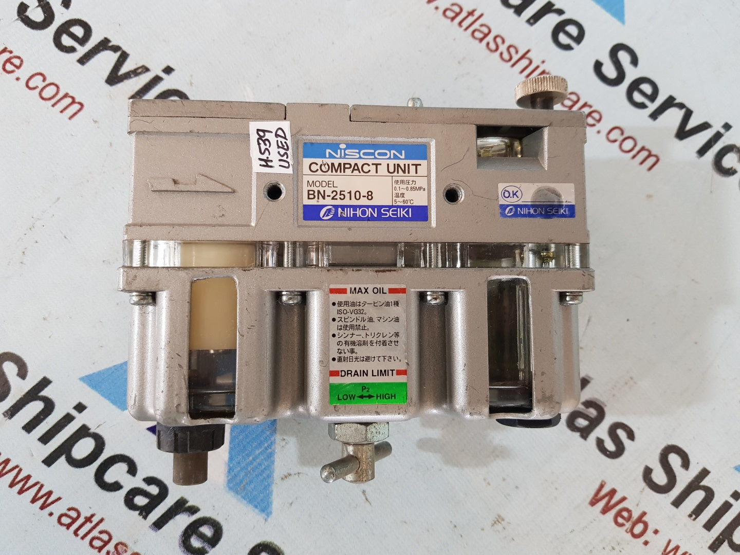 Nihon Seiki BN-2510-8 Compact Unit H539