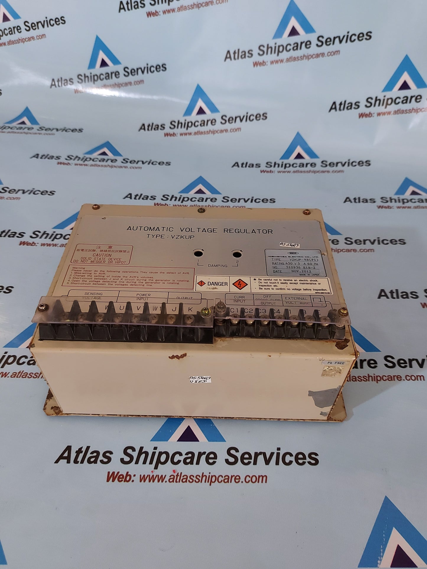 Nishishiba VZKUP-4B(P1) Automatic Voltage Regulator
