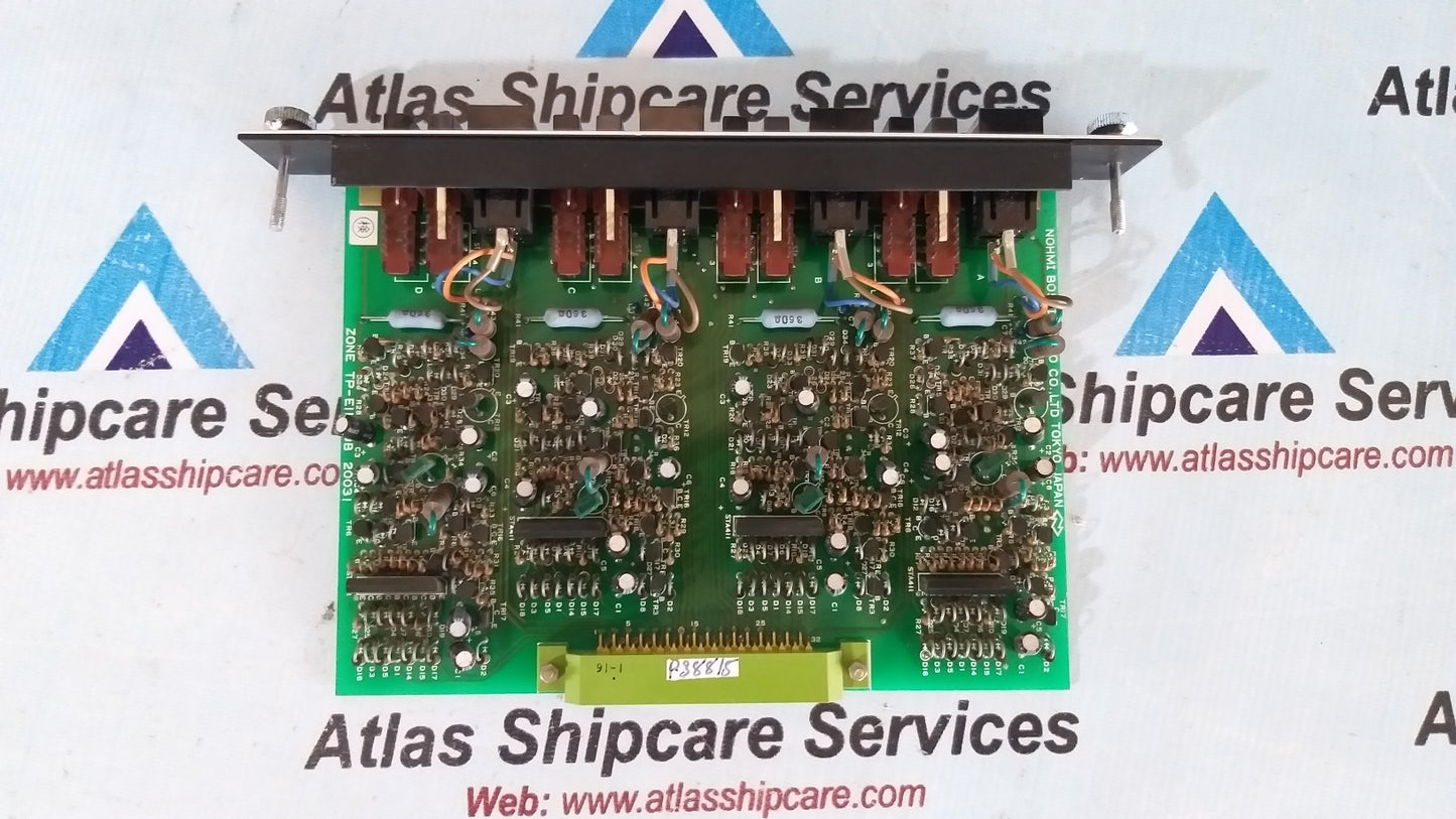 Nohmi Bosai TP-E11669B 20031 Pcb Card