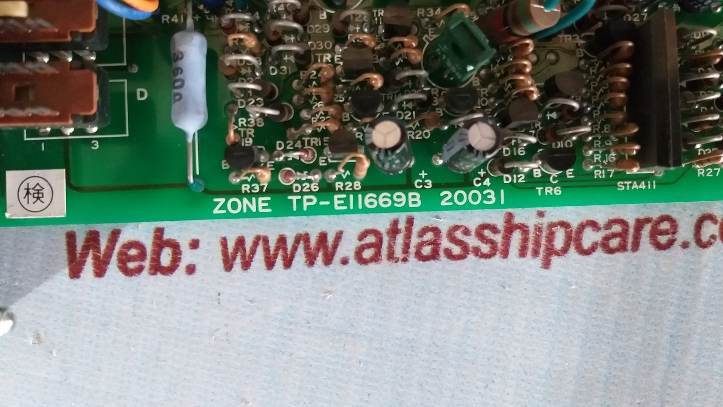 Nohmi Bosai TP-E11669B 20031 Pcb Card