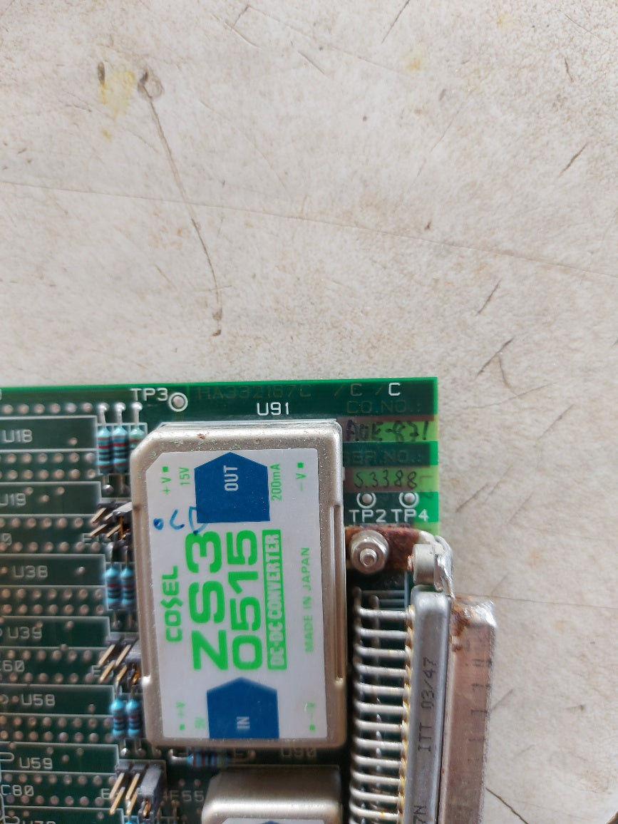 Norcontrol NA1030.1 HA332167C/C/C Serial Interface & Power Card