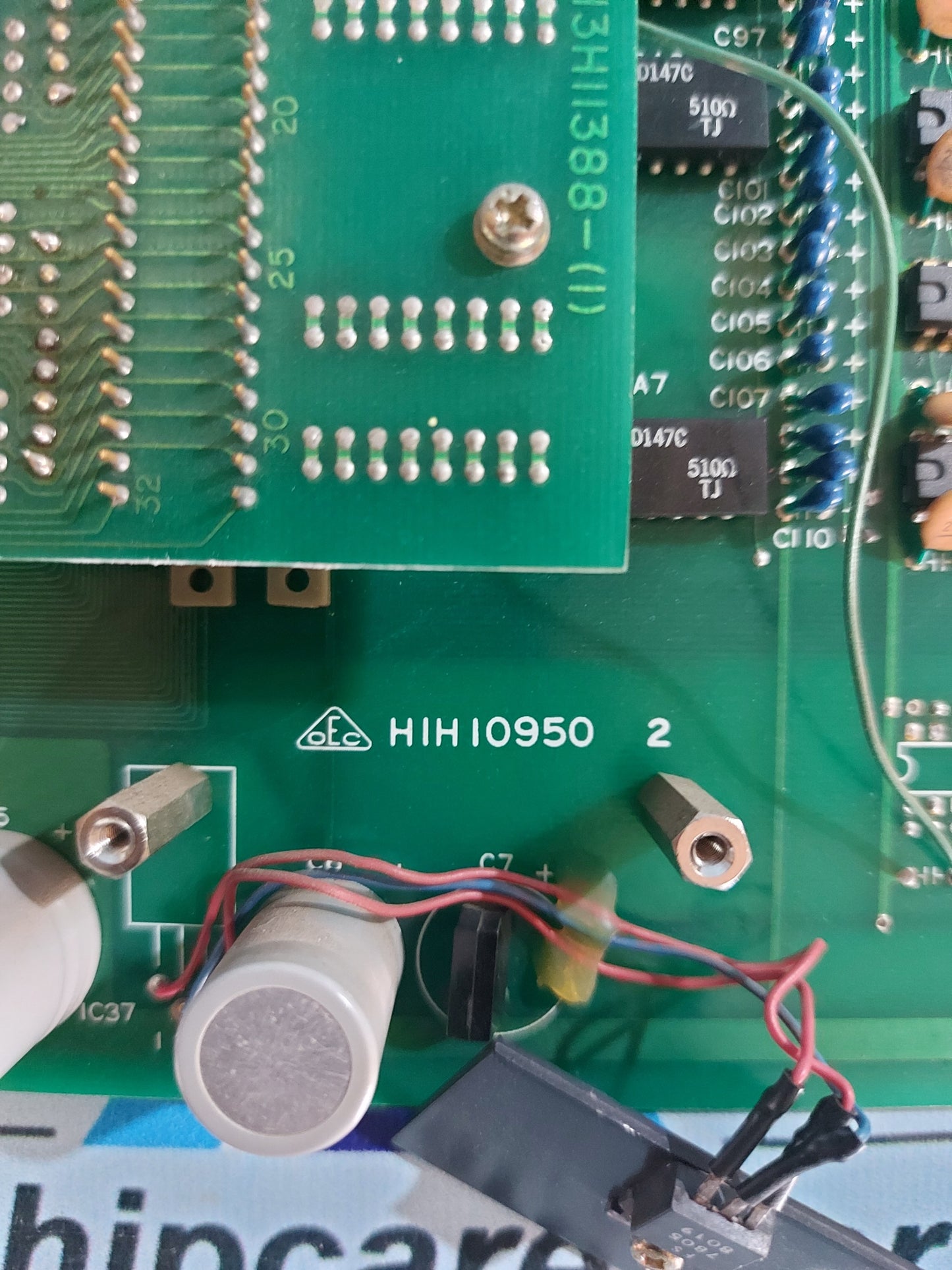 OHKURA ELECTRIC HIH10950 2 PCB CARD