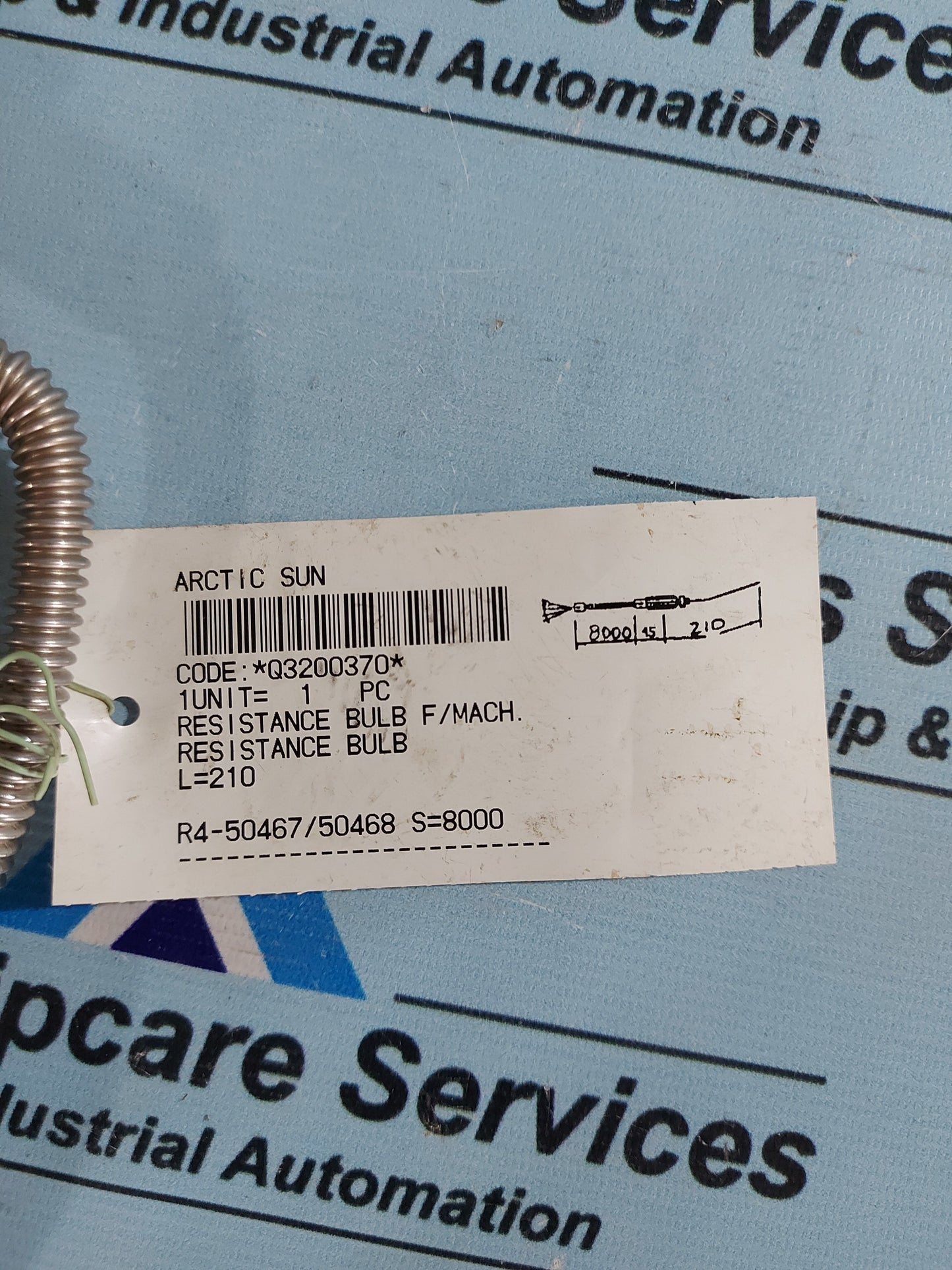 OKAZAKI RESIOPAK RESISTANCE BULB L-210 S-8000
