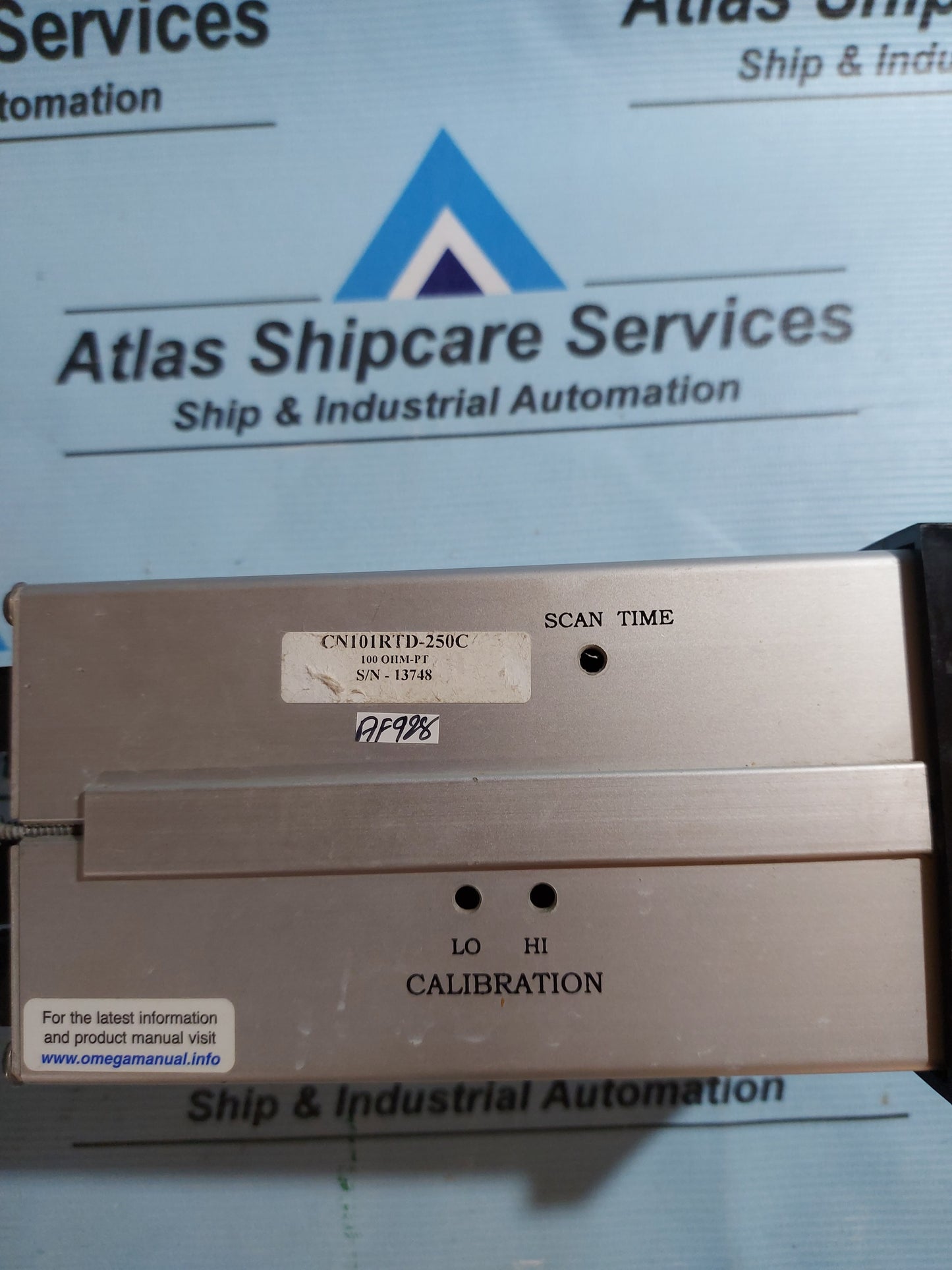 OMEGA CN101 HIGH TEMPERATURE ALARM CN101RTD-250C