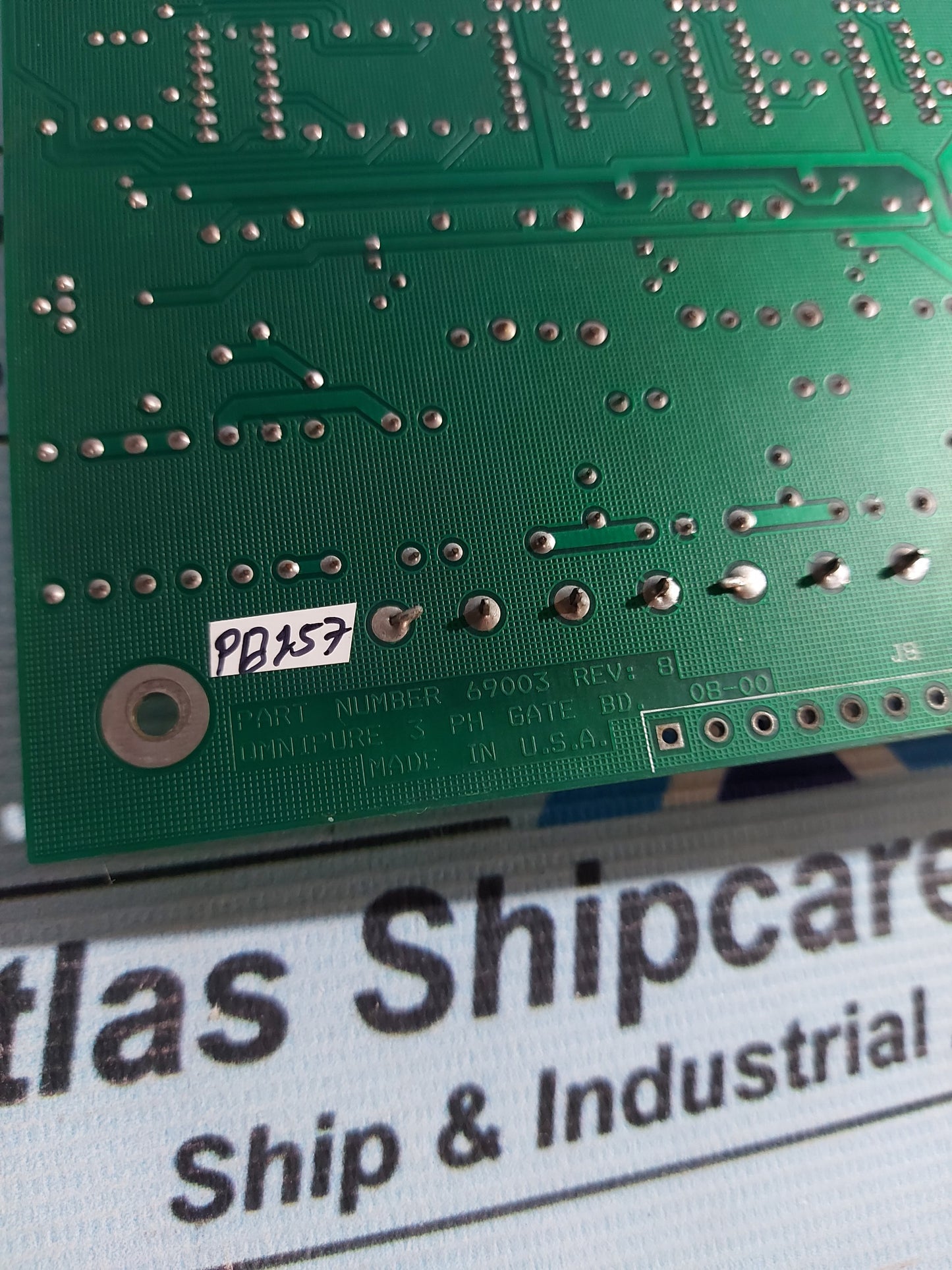 OMNIPURE 3 PH GATE BOARD PCB CALIBRATED 69003 REV.8