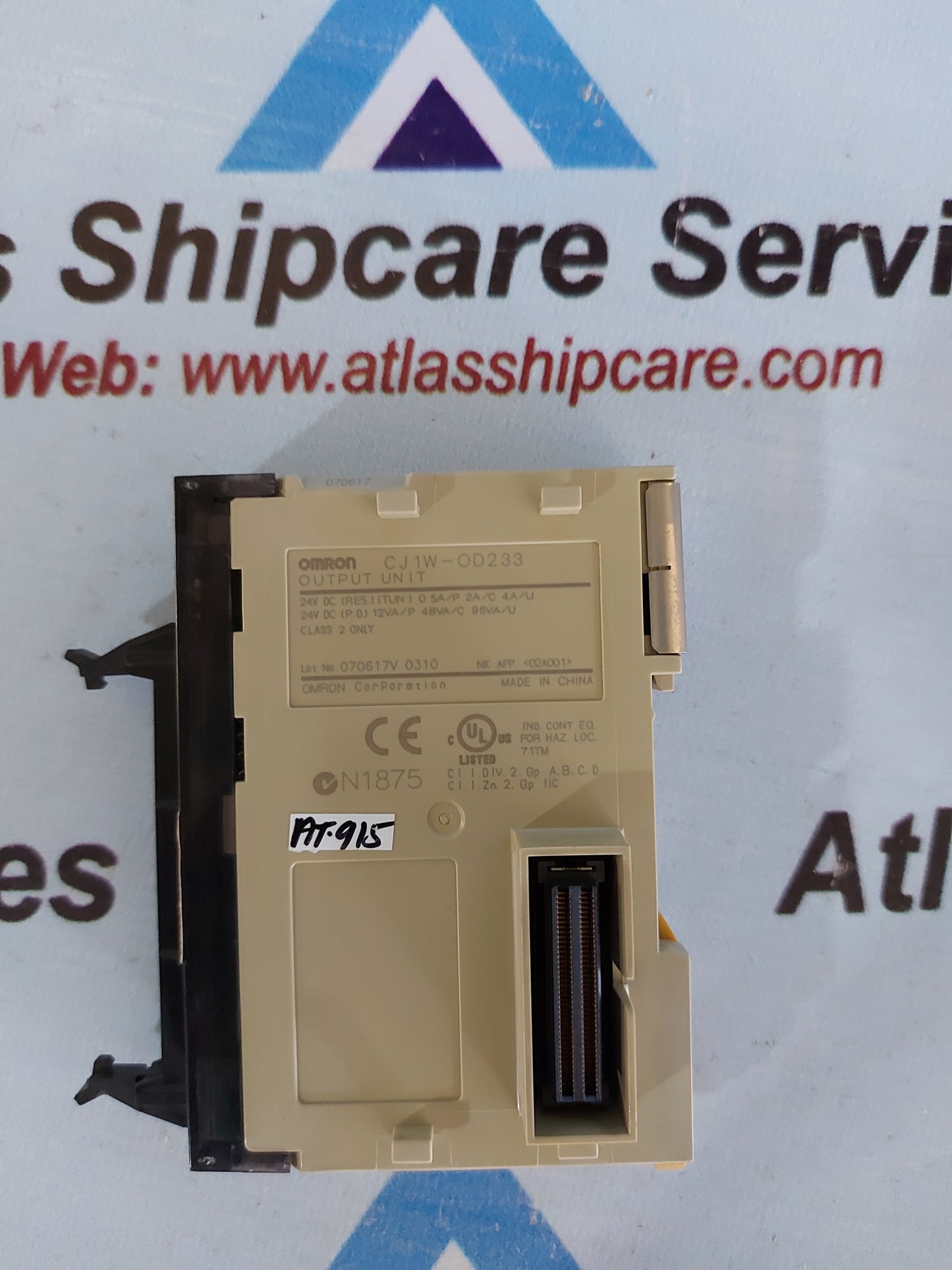 OMRON CJ1W-OD233 OUTPUT UNIT