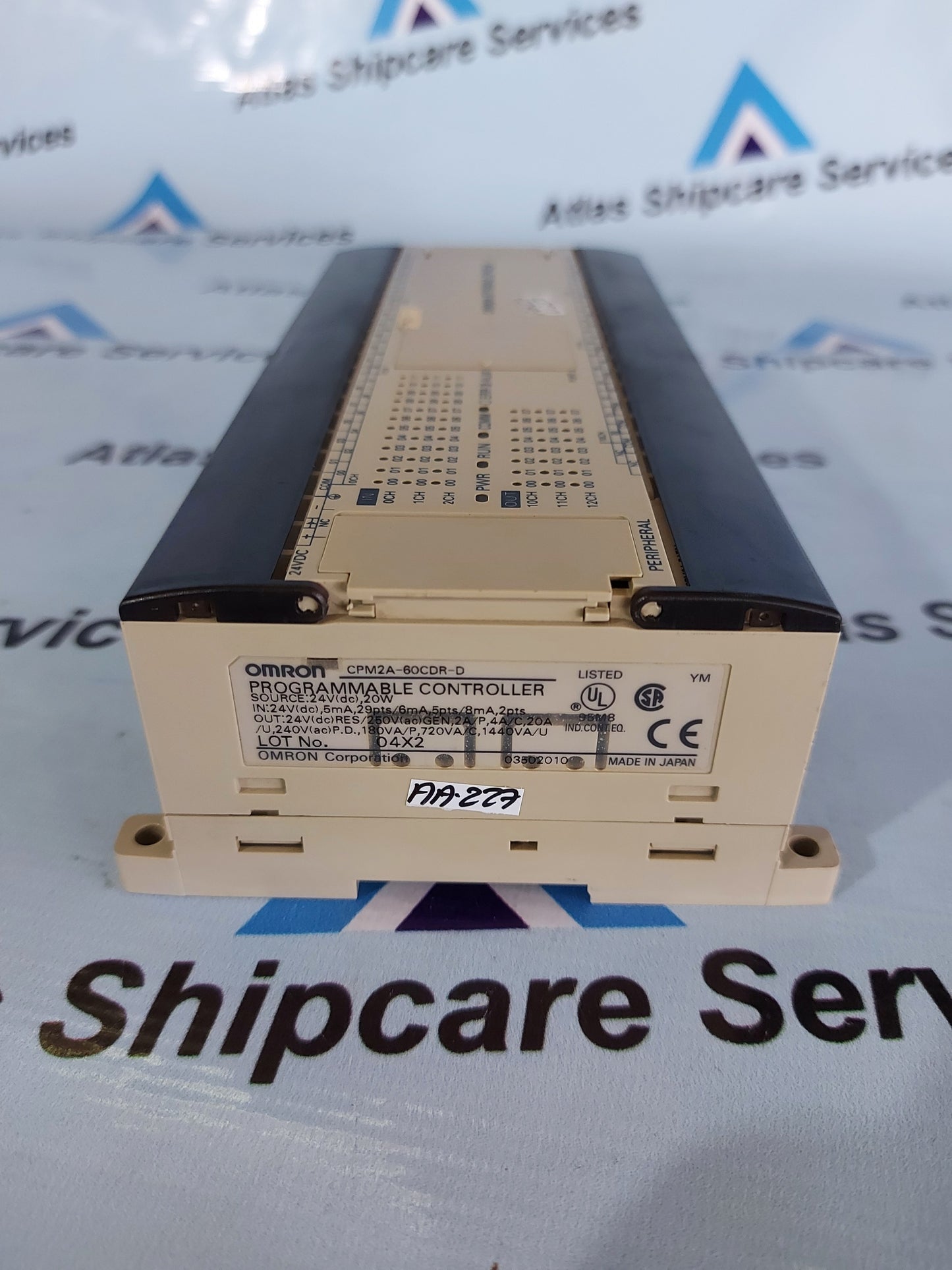 OMRON CPM2A-60CDR-D PROGRAMMABLE CONTROLLER