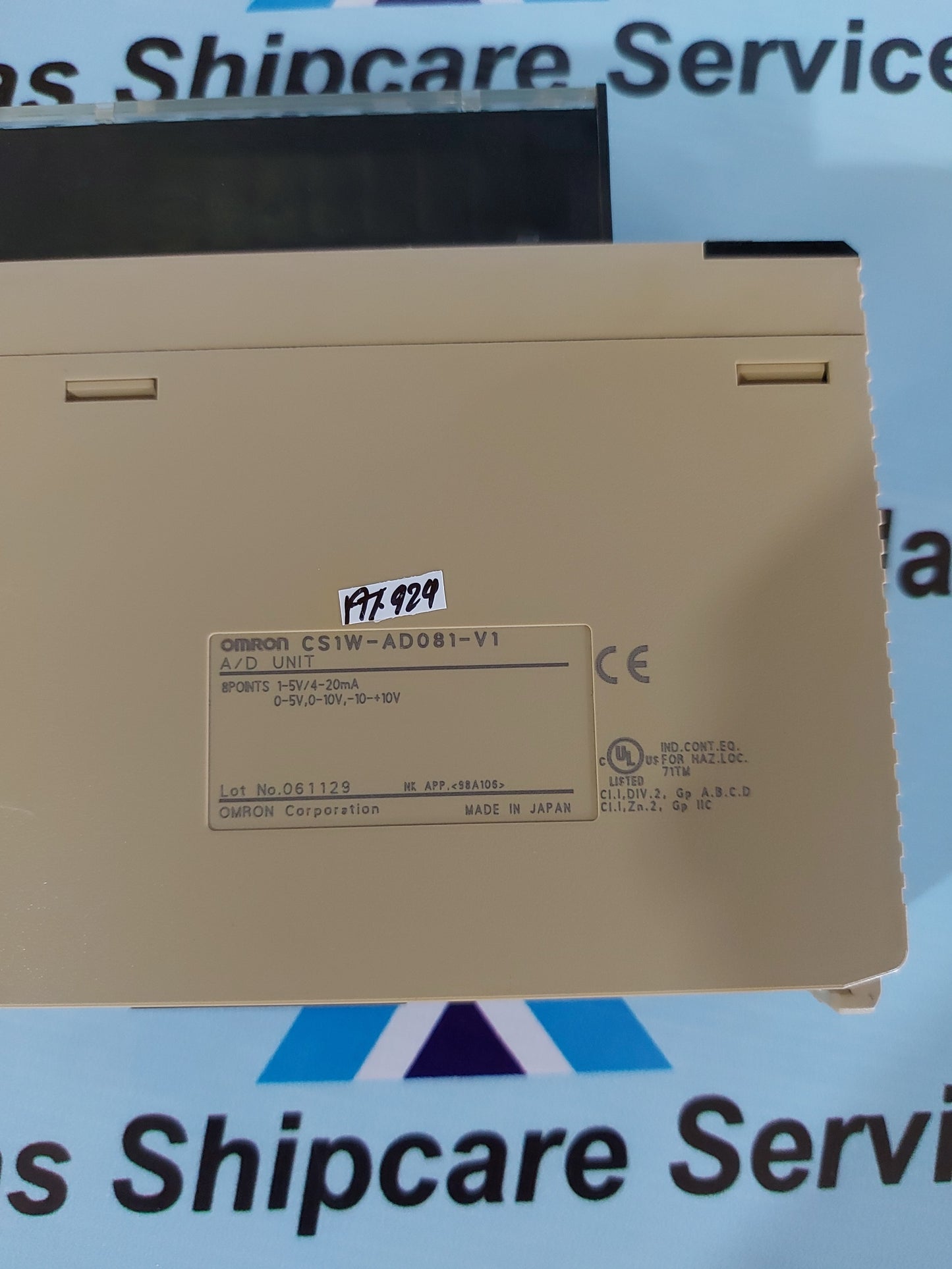 OMRON CS1W-AD081-V1 A/D UNIT