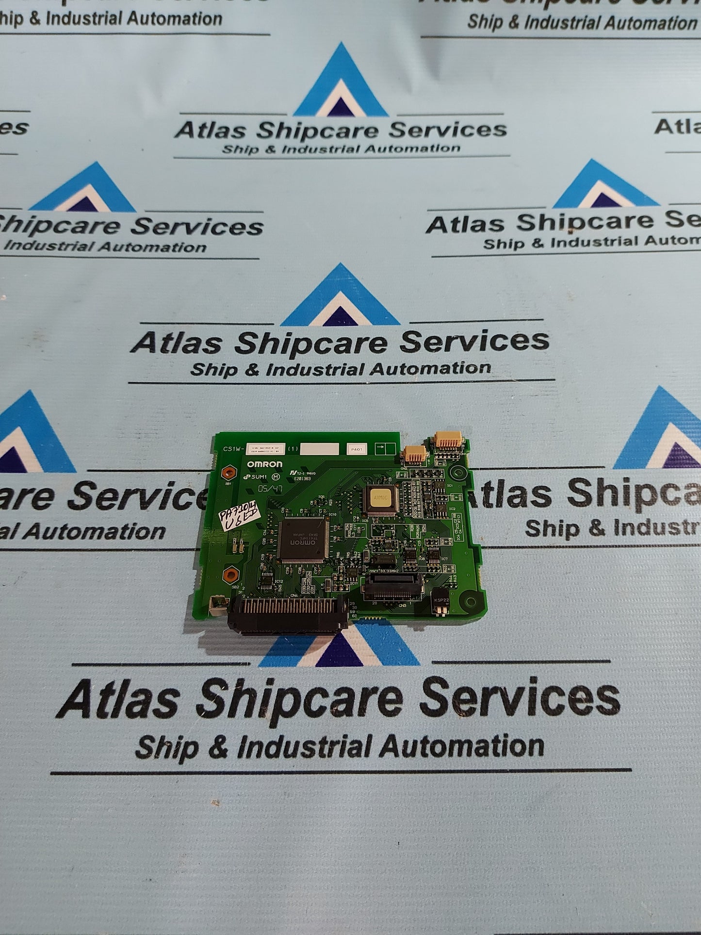 OMRON CS1W-MAD44 PCB CIRCUIT BOARD