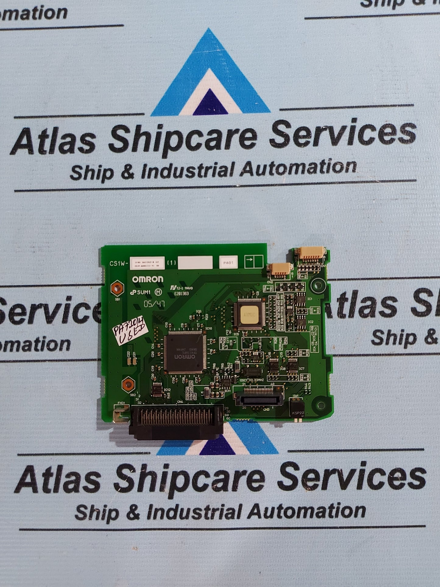 OMRON CS1W-MAD44 PCB CIRCUIT BOARD