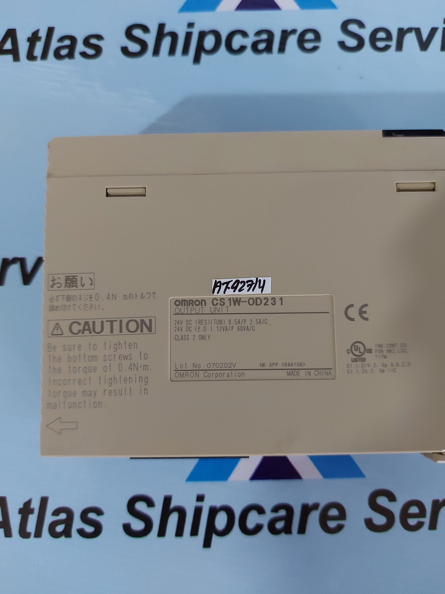 OMRON CS1W-OD231 OUTPUT UNIT