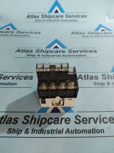 OMRON G7Z-4A + G73Z-11Z POWER RELAY WITH AUXILIARY CONTACT BLOCK