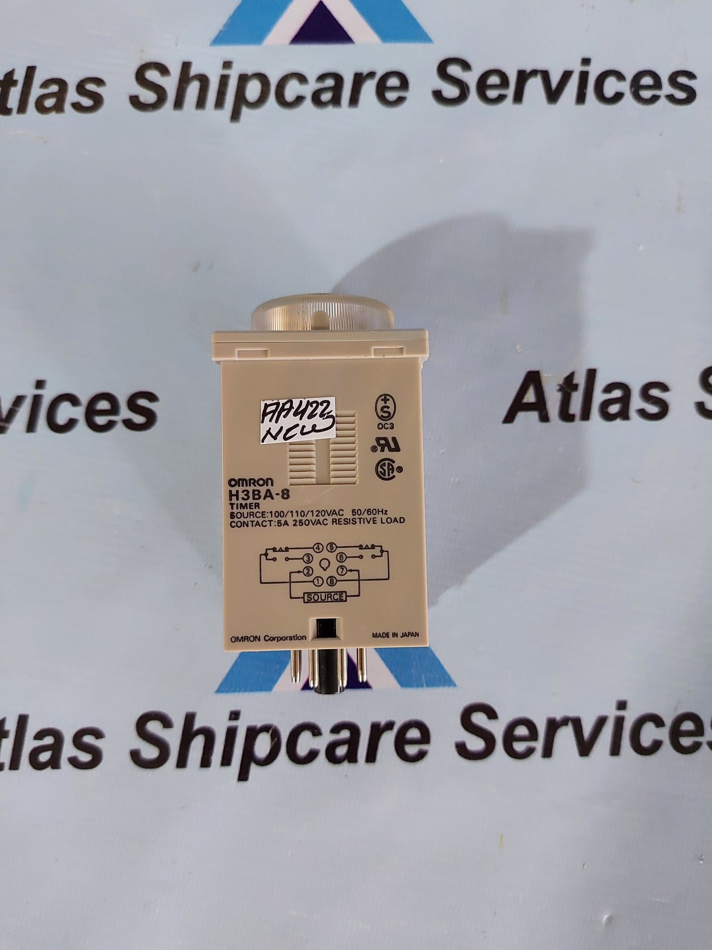 OMRON H3BA-8 TIMER RELAY