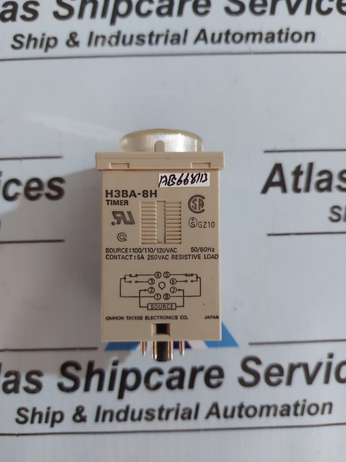 OMRON H3BA-8H SOLID STATE TIMER