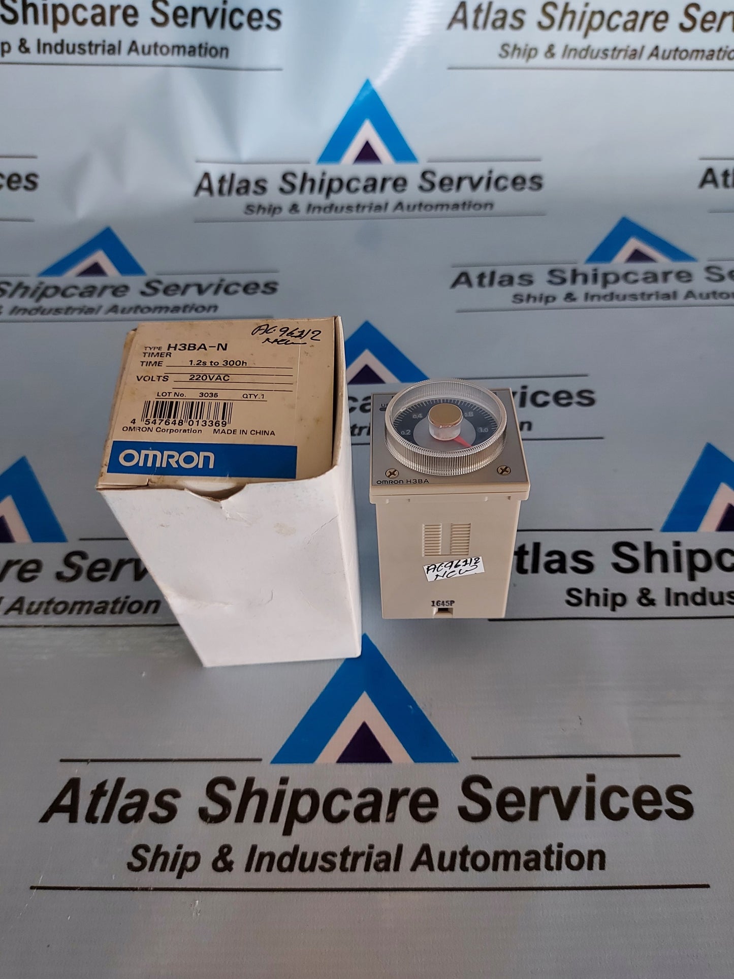 OMRON H3BA-N SOLID STATE TIMER 220VAC