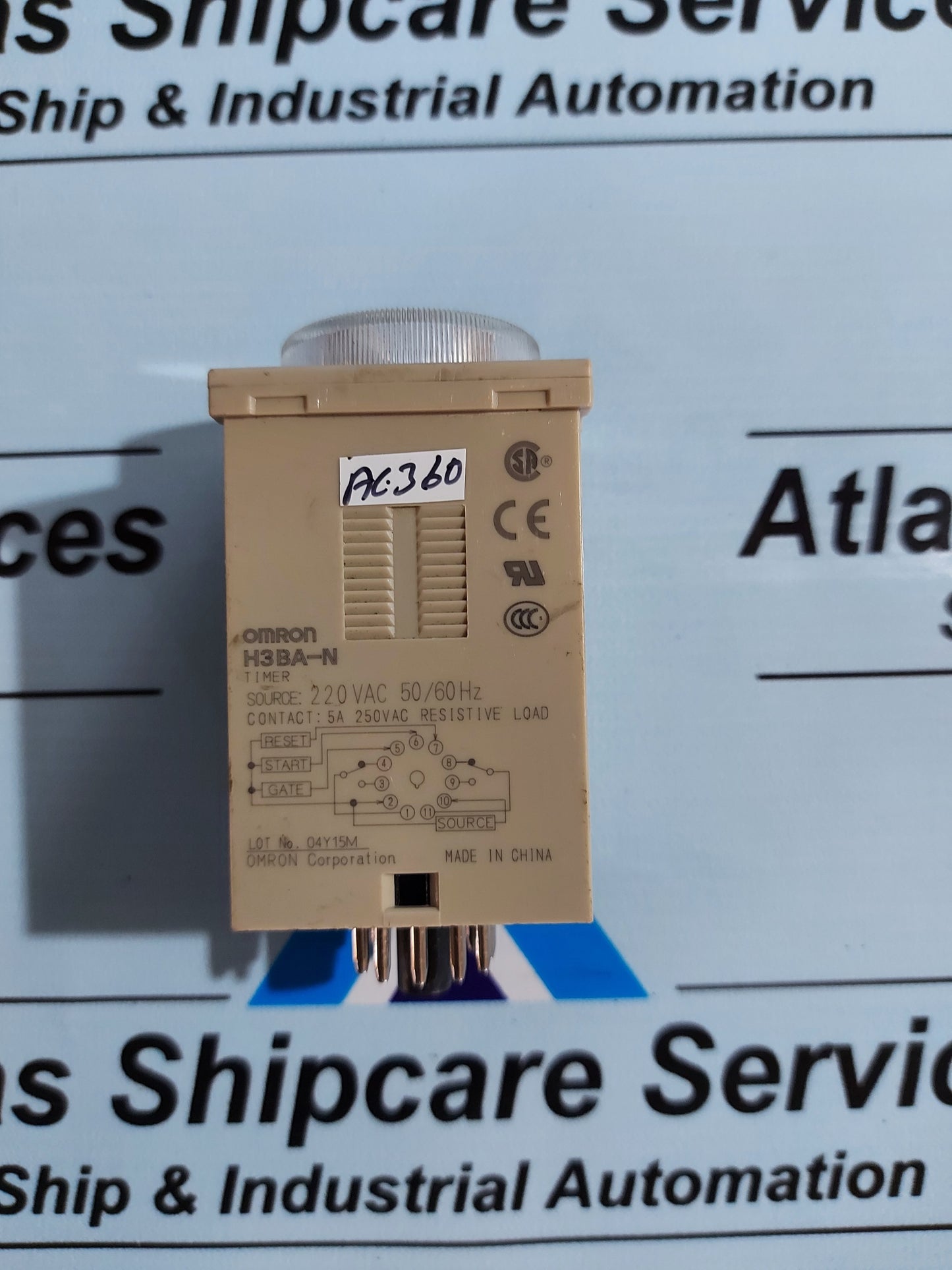 OMRON H3BA-N SOLID-STATE TIMER