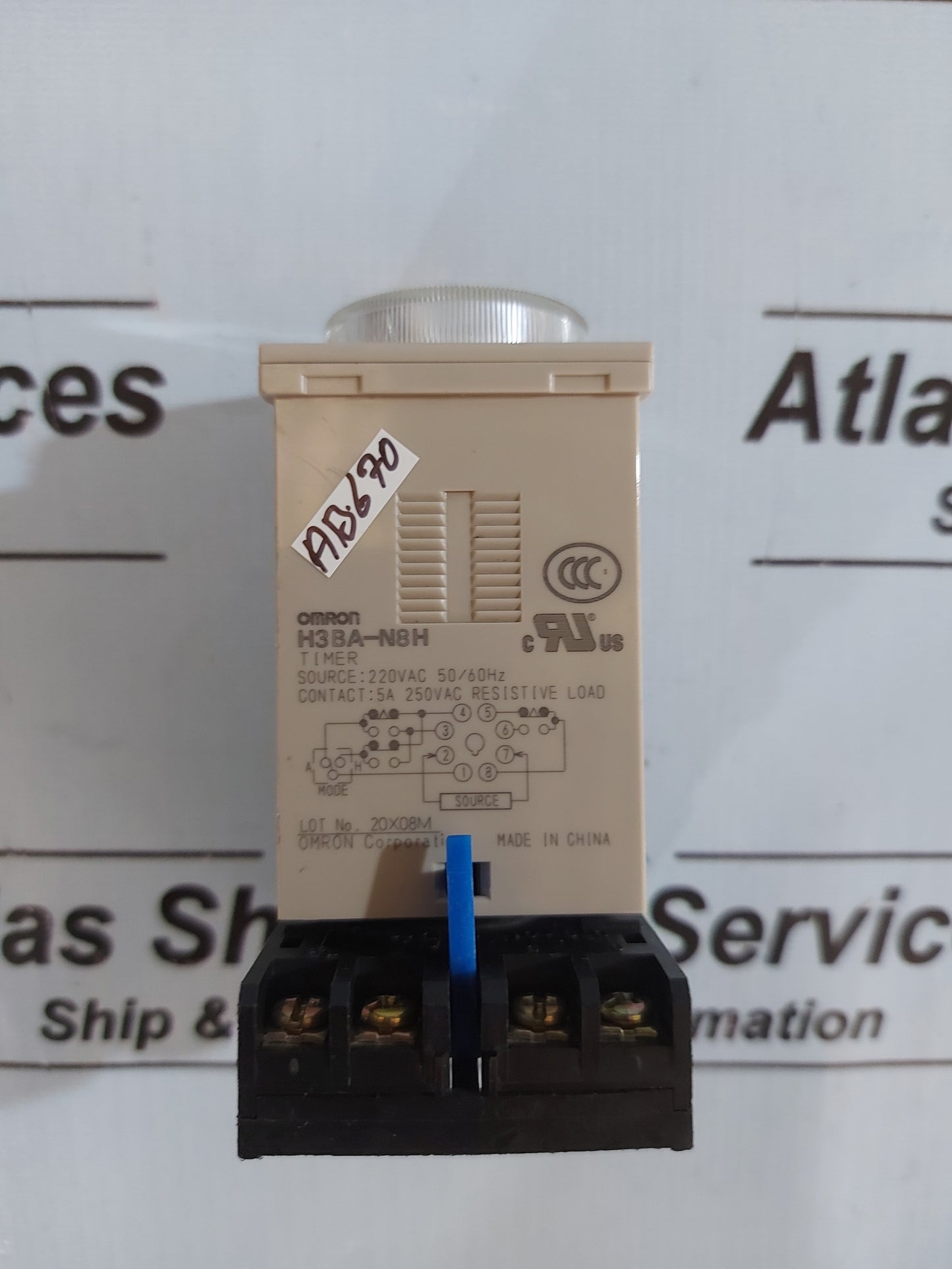 OMRON H3BA-N8H SOLID STATE TIMER