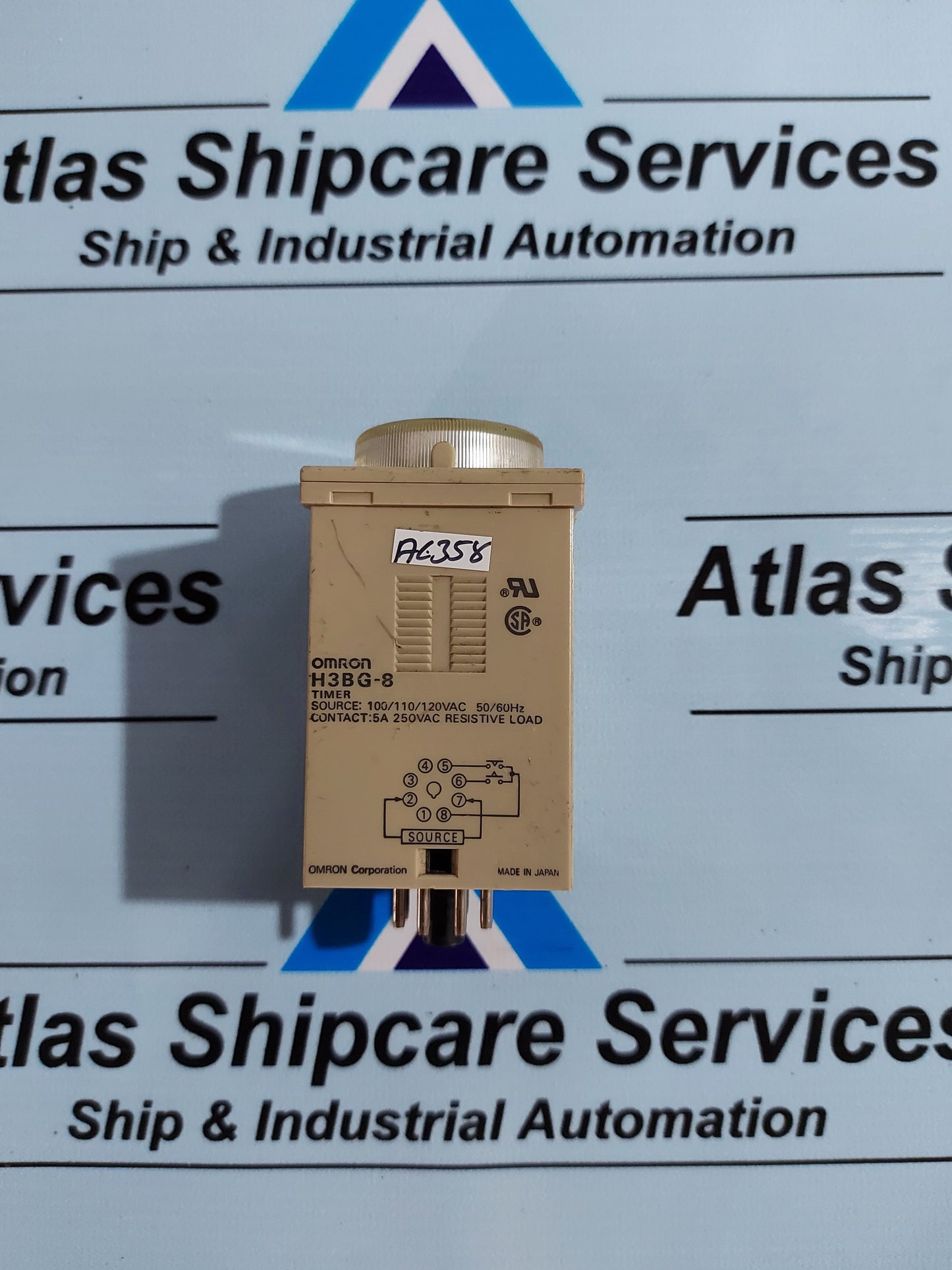 OMRON H3BG-8 SOLID-STATE TIMER