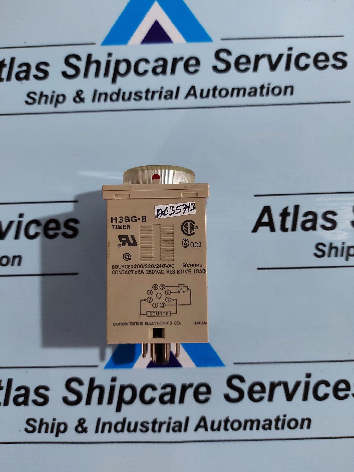 OMRON H3BG-8 SOLID-STATE TIMER