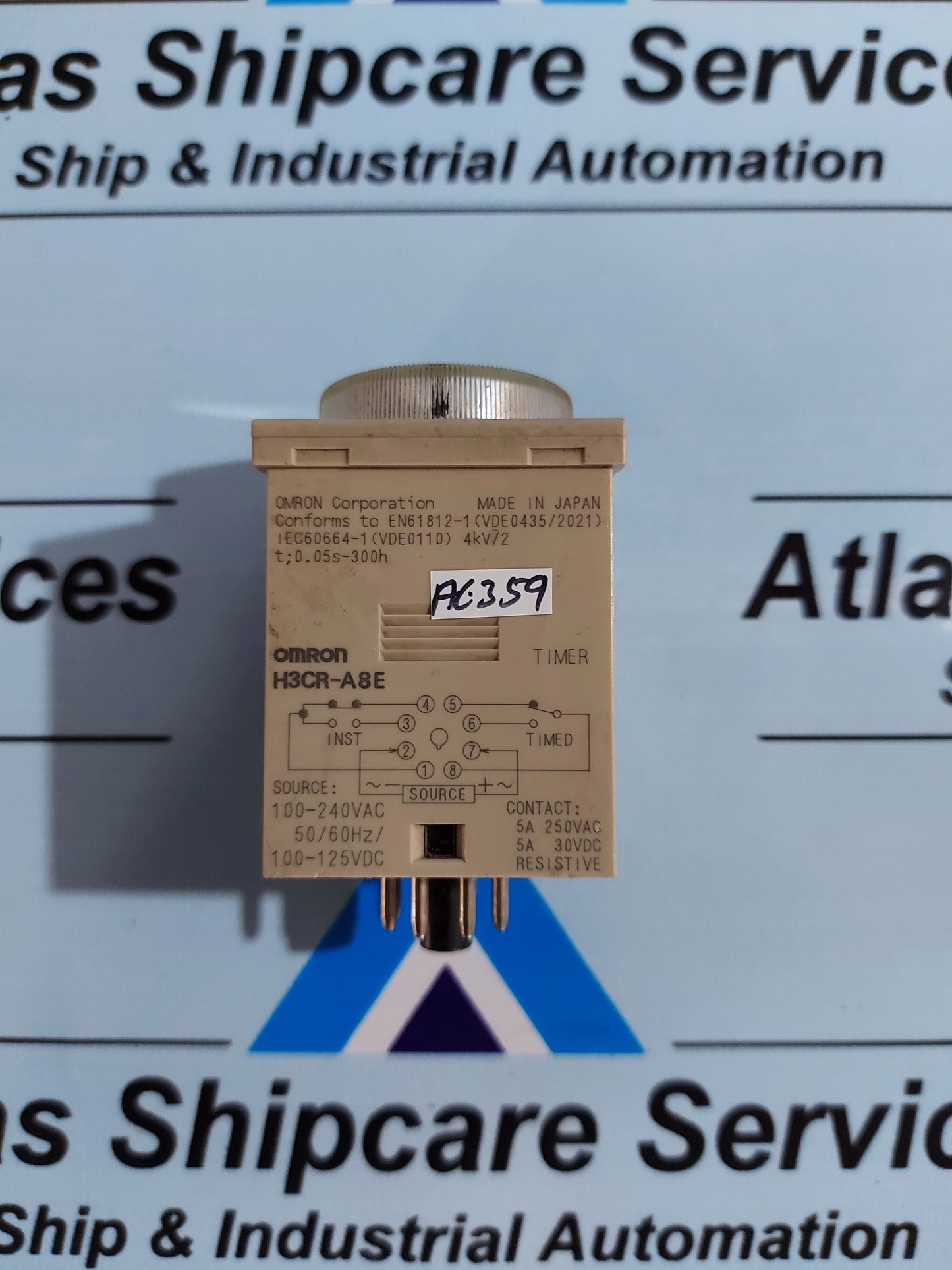 OMRON H3CR-A8E SOLID-STATE TIMER