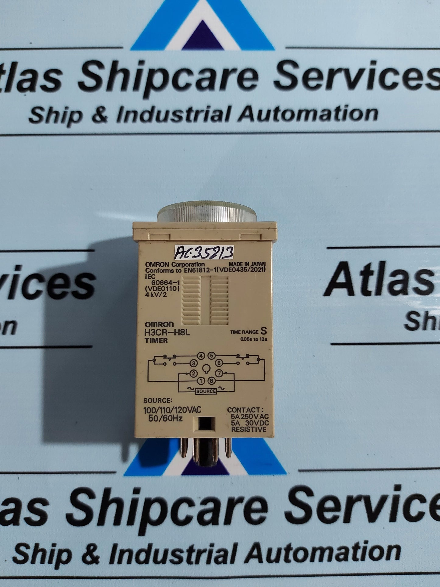 OMRON H3CR-H8L SOLID-STATE TIMER