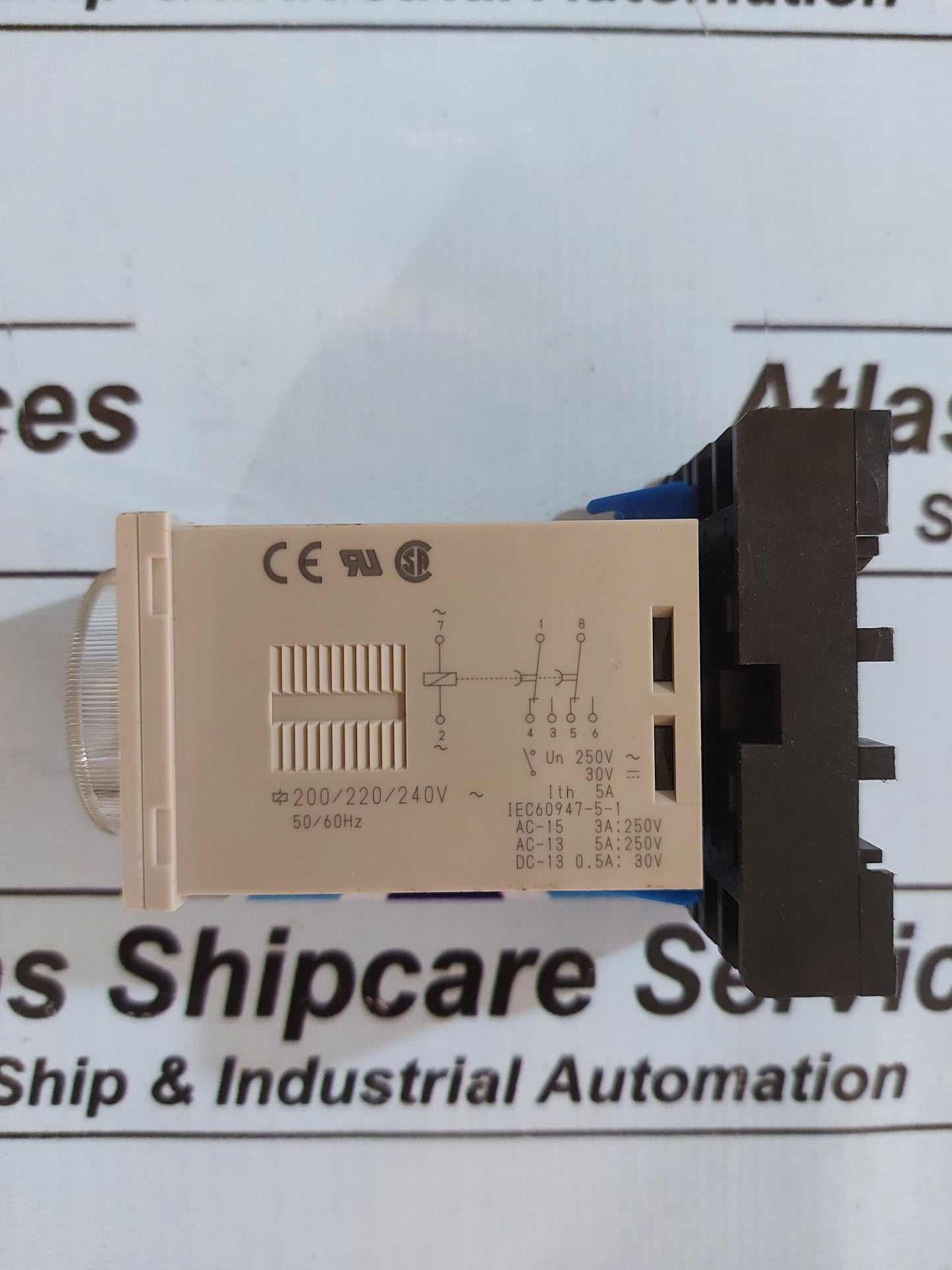 OMRON H3CR-H8L TIMER 0.05 M - 12 M