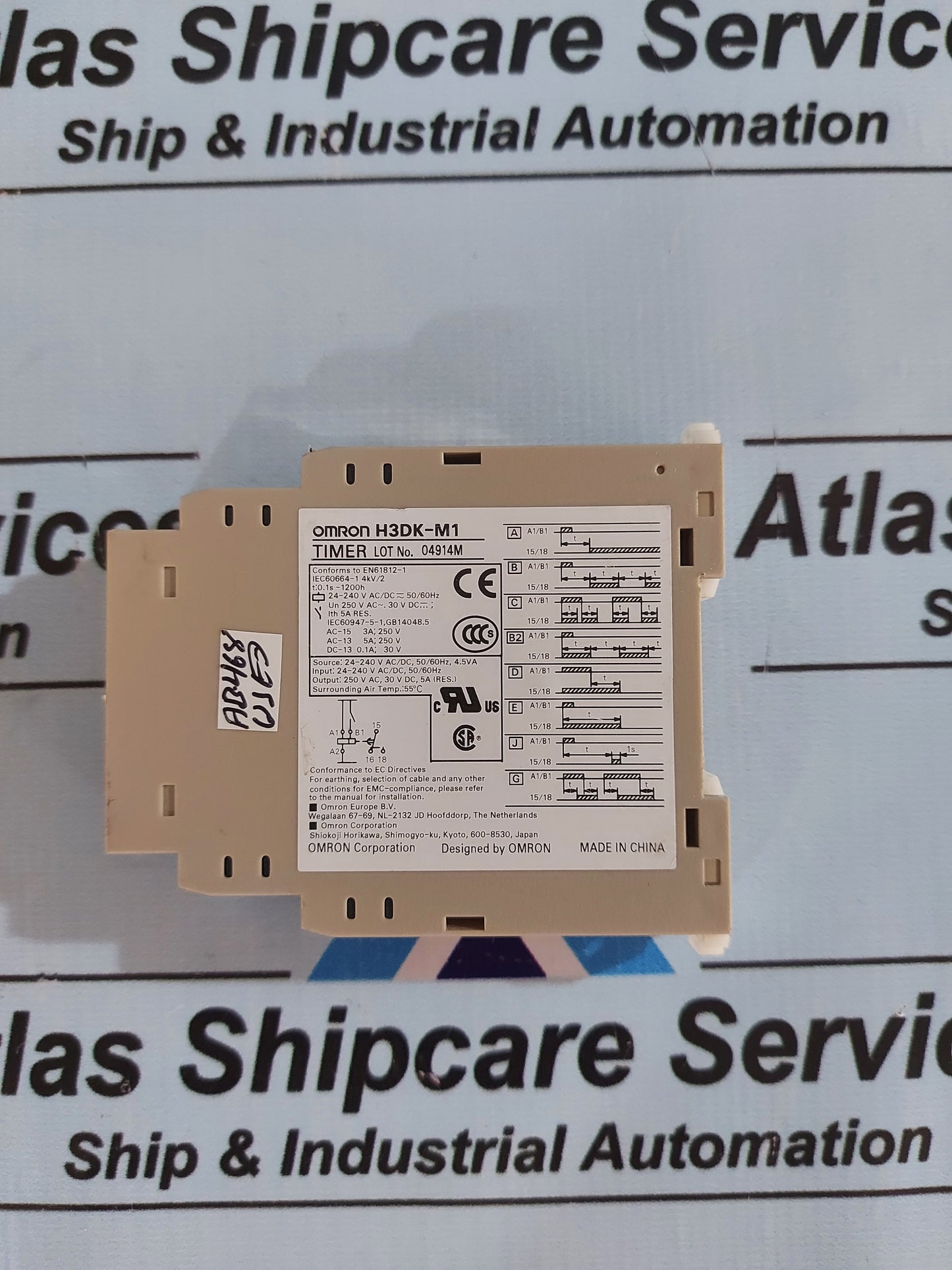 OMRON H3DK-M1 TIMER RELAY