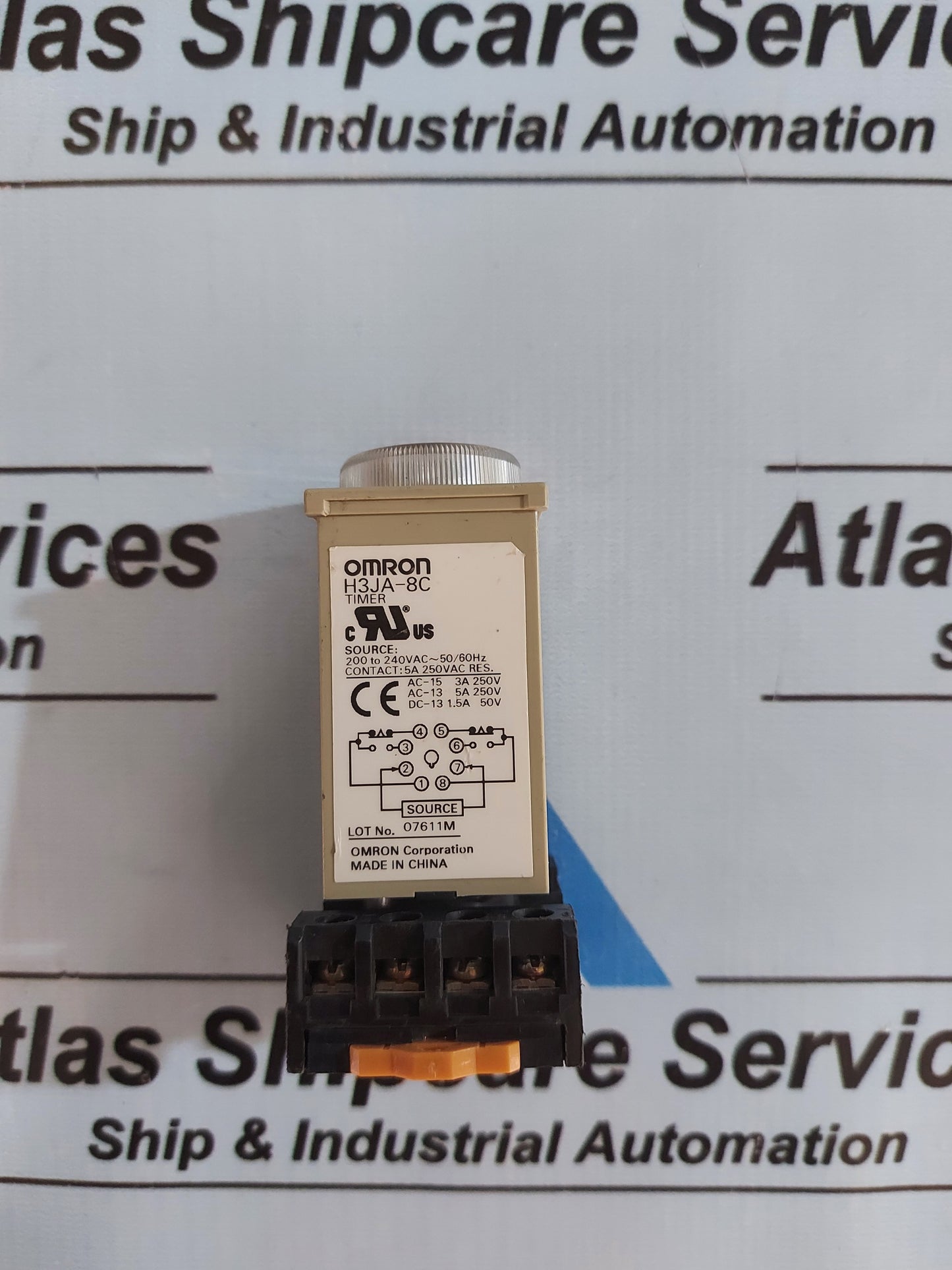 OMRON H3JA-8C TIMER 200-240VAC 30s