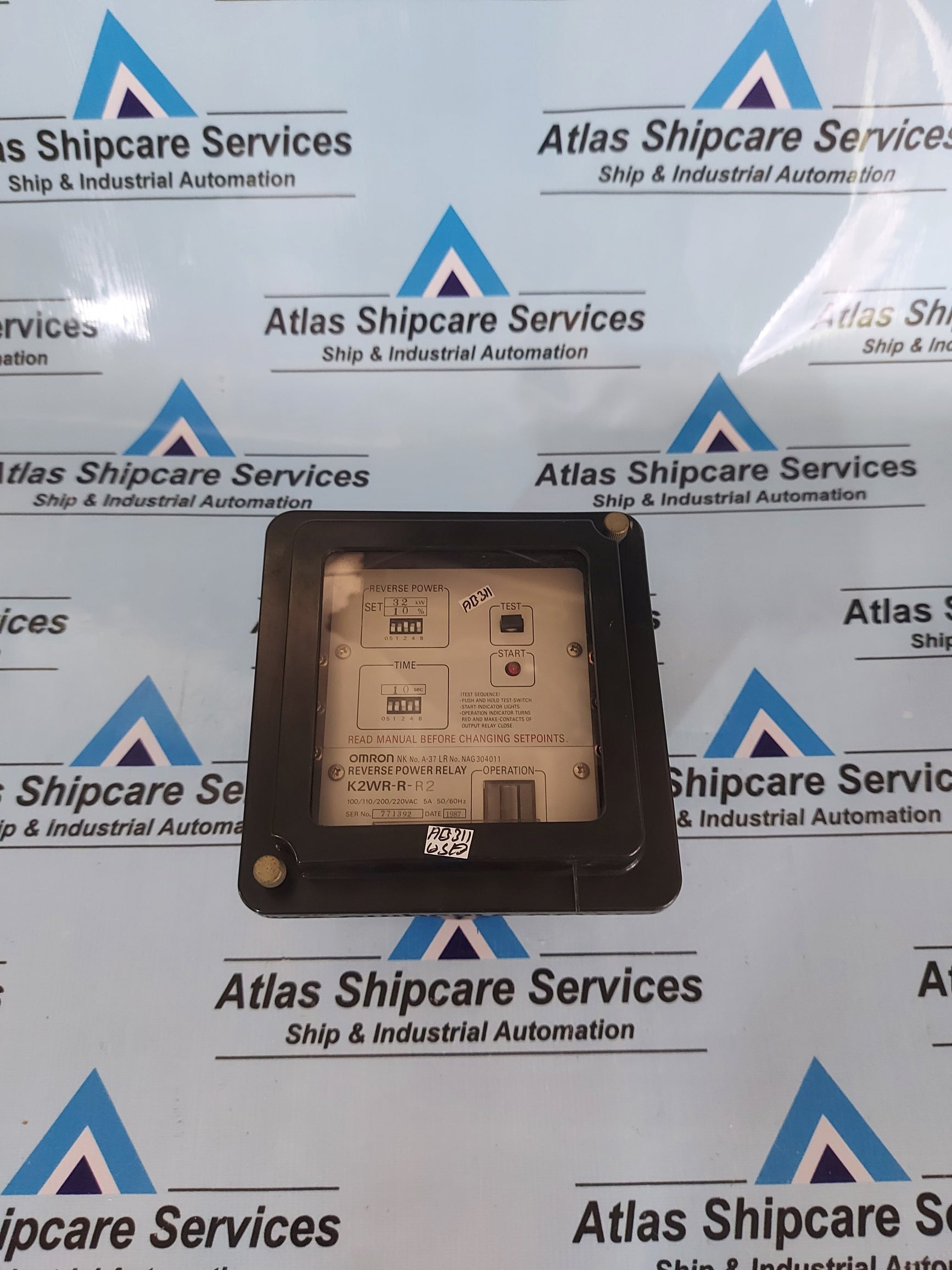 OMRON K2WR-R-R2 REVERSE POWER RELAY