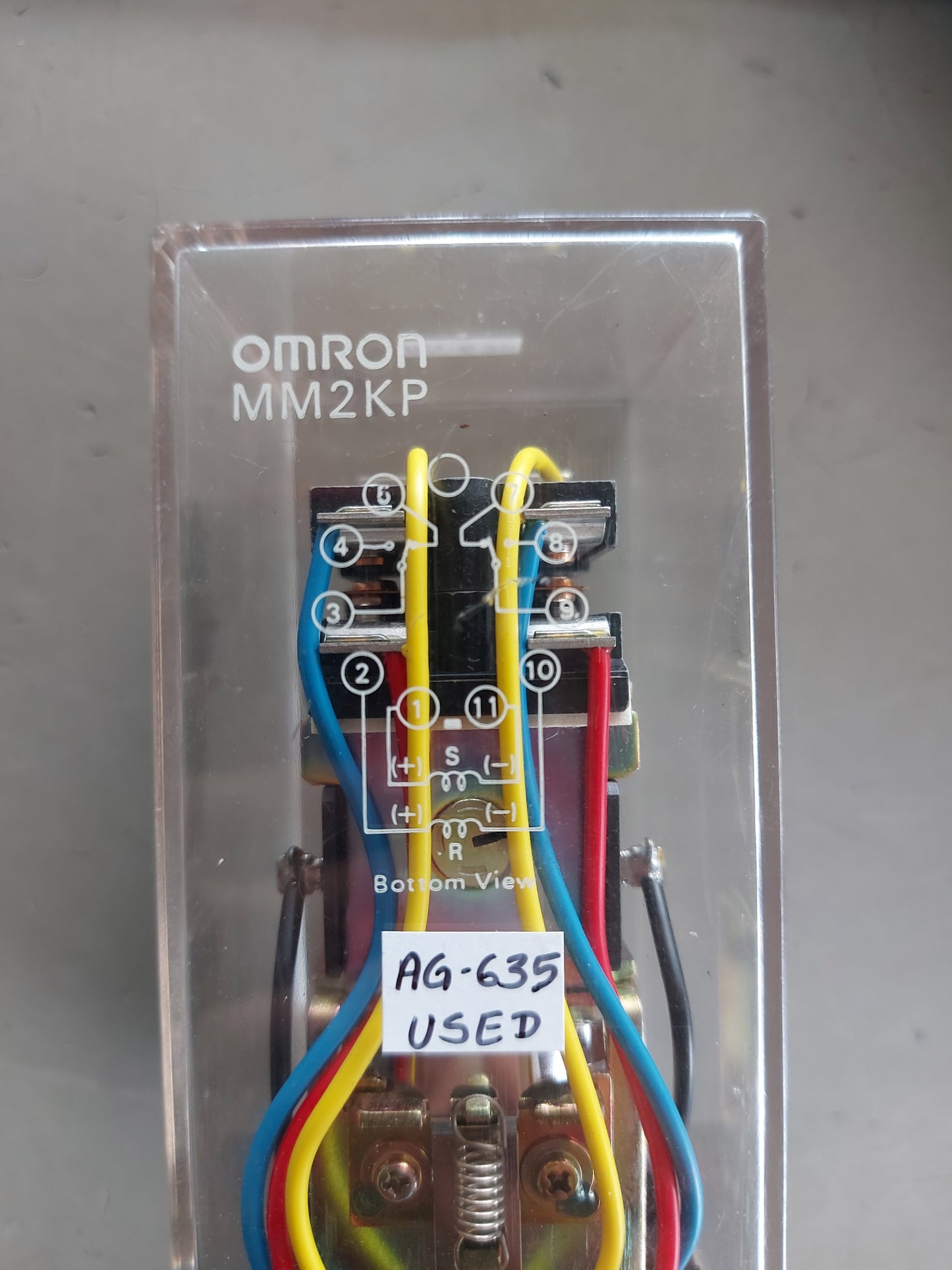 OMRON MM2KP LATCHING RELAY AG635