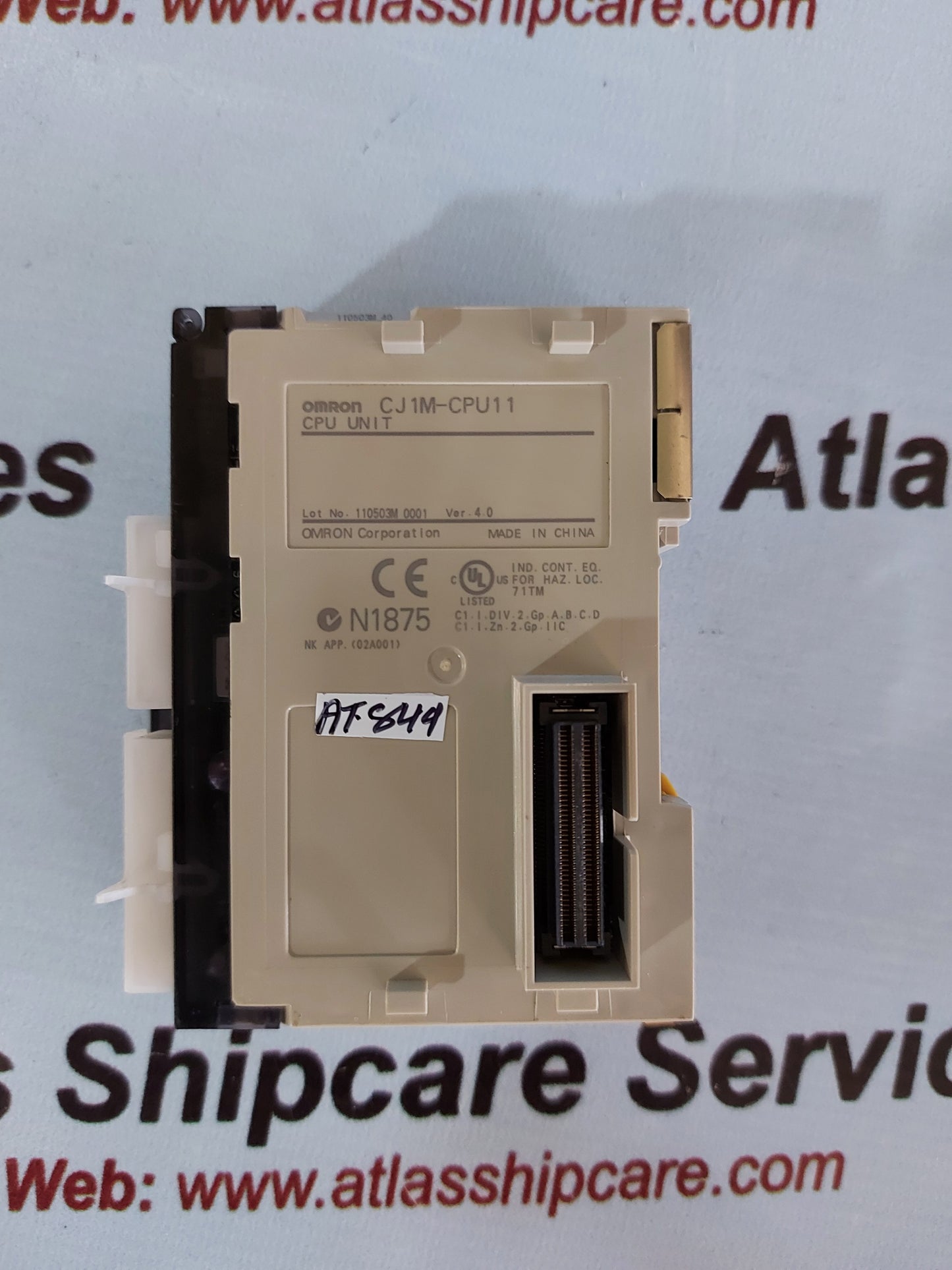 OMRON SYSMAC CJ1M-CPU11 PROGRAMMABLE CONTROLLER