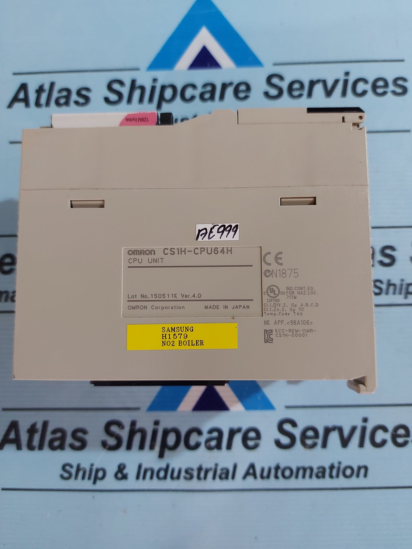 OMRON SYSMAC CS1H-CPU64H PROGRAMMABLE CONTROLLER