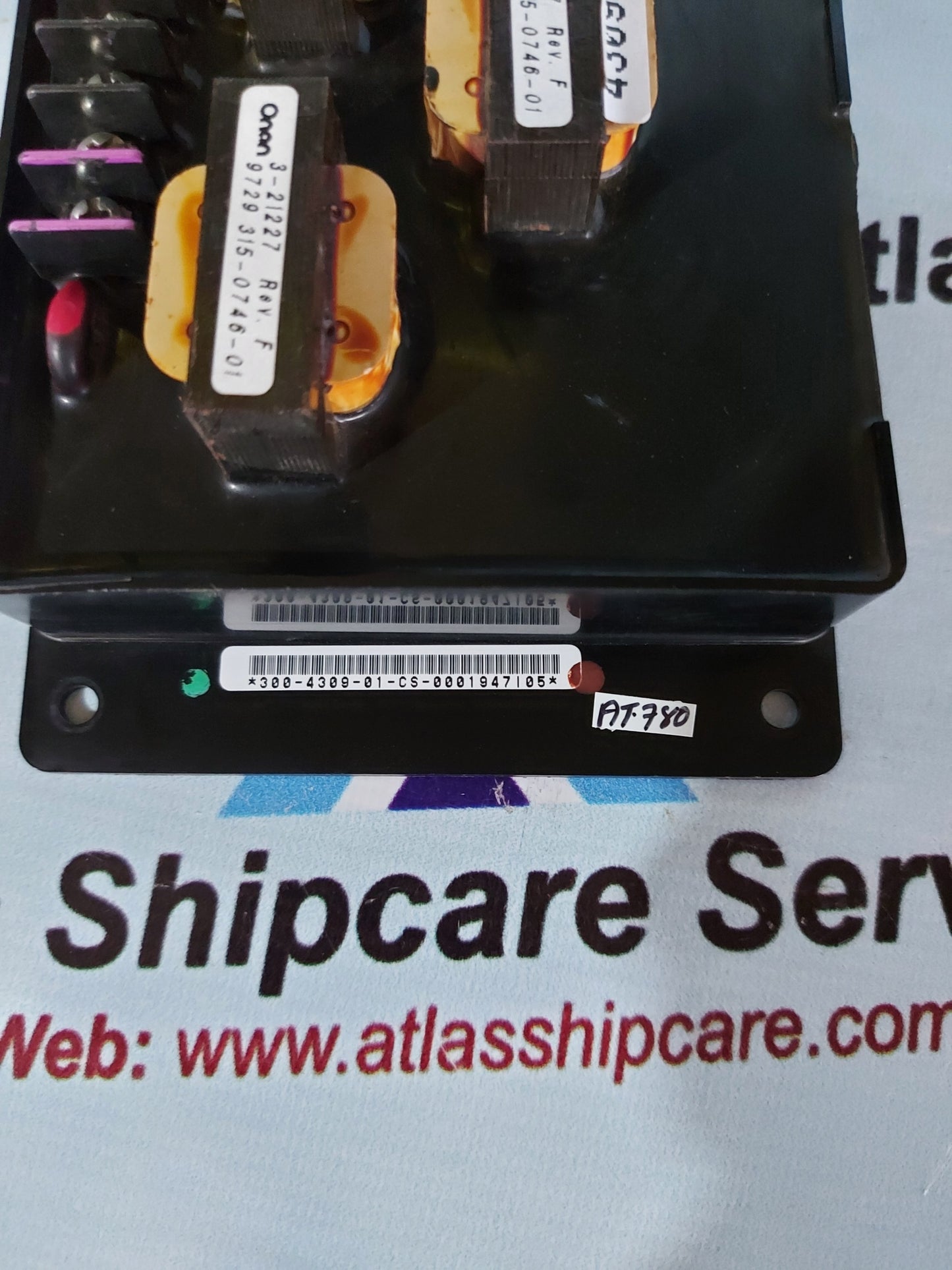 ONAN CUMMINS 300-4309-01 CONTROL CIRCUIT BOARD