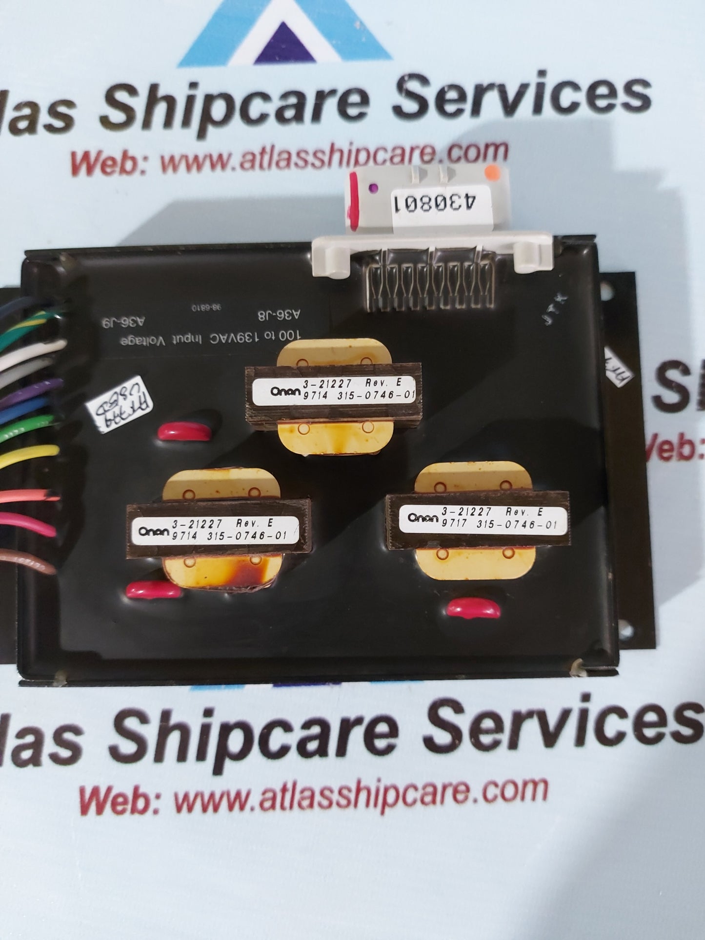 ONAN CUMMINS 300-4803-01 GENERATOR CONTROL CIRCUIT BOARD