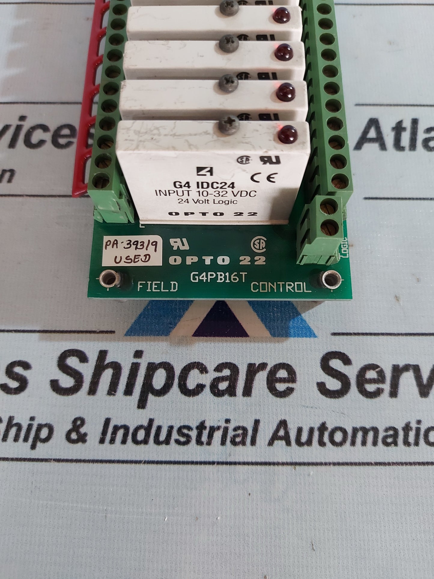 OPTO 22 G4PB16T FIELD CONTROL BOARD