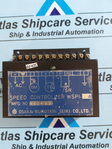 OSAKA NUNOTANI WSPI-1A SPEED CONTROLLER