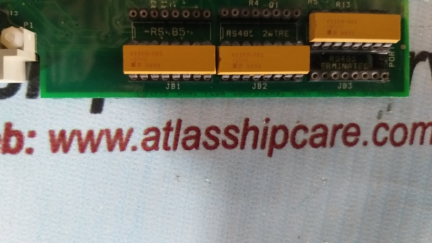 Omni Flow Computer 68-6205 REV.E Combo Module PCB Board