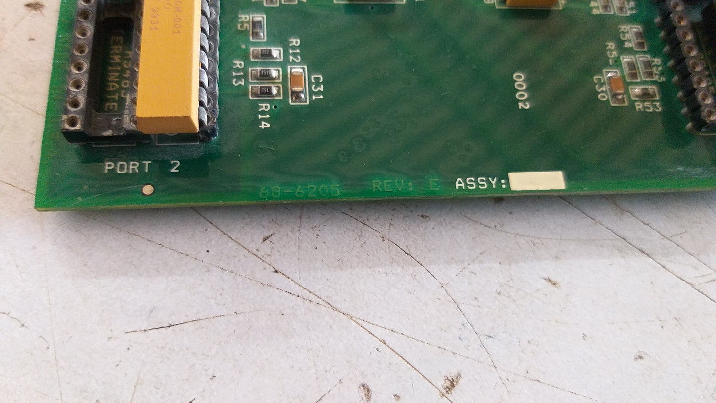 Omni Flow Computer 68-6205 REV.E Combo Module PCB Board