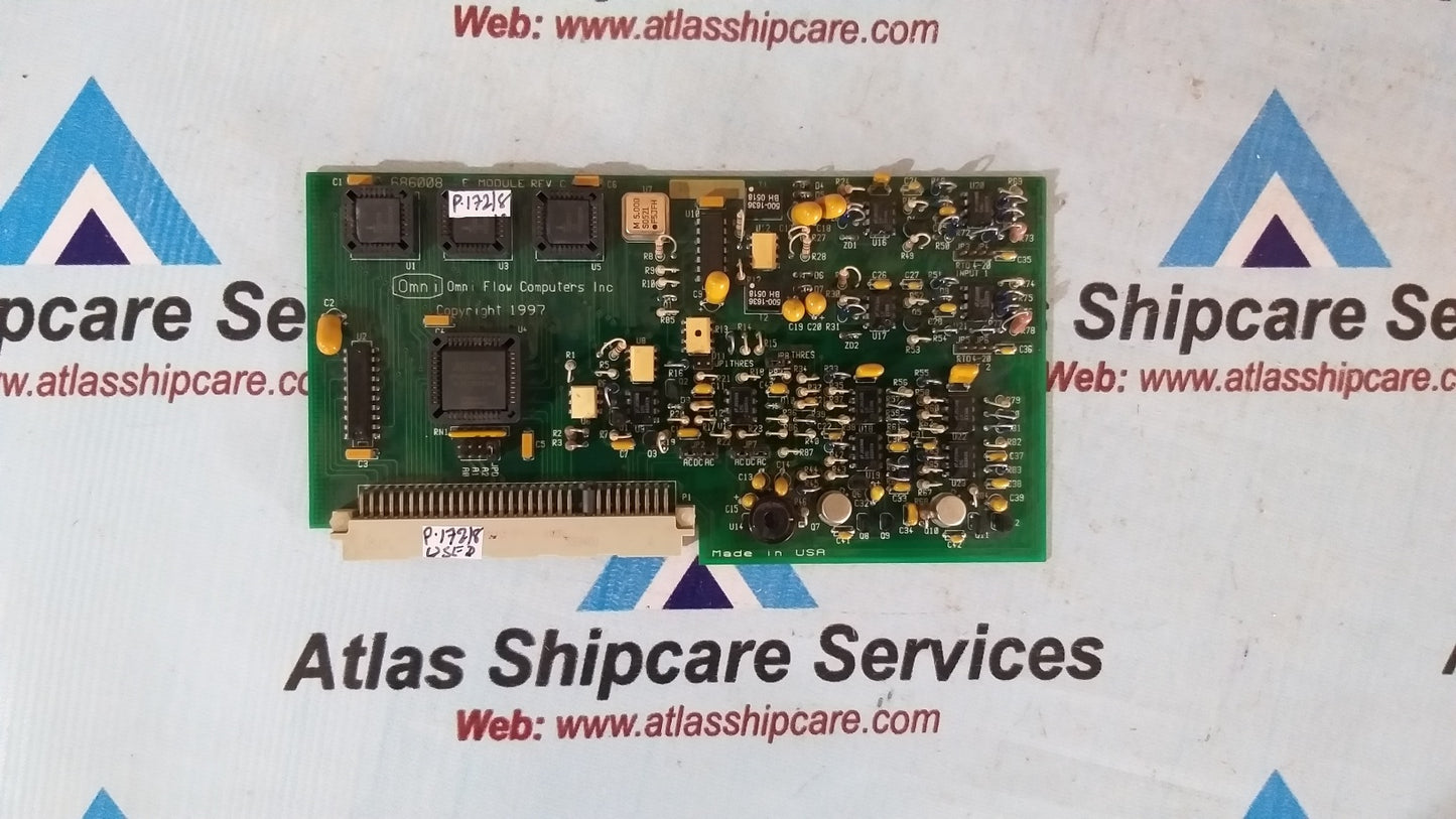 Omni Flow Computer 686008 E Mudule Rev.C Pcb Card