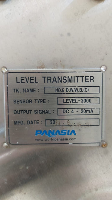 PANASIA LEVEL-3000 LEVEL TRANSMITTER