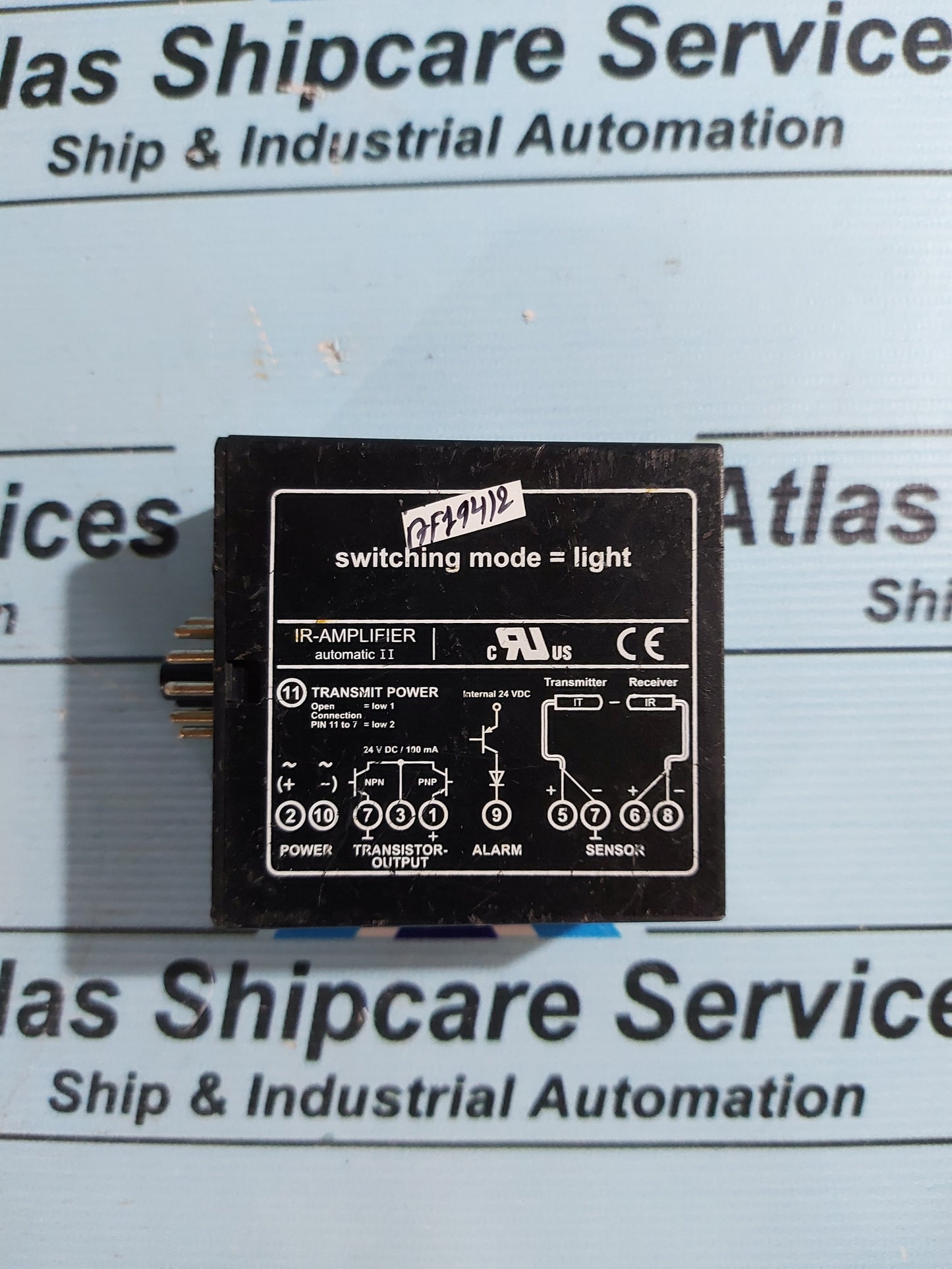 PANTRON ISG-A113/24VDC 1-CHANNEL IR AUTOMATIC AMPLIFIER