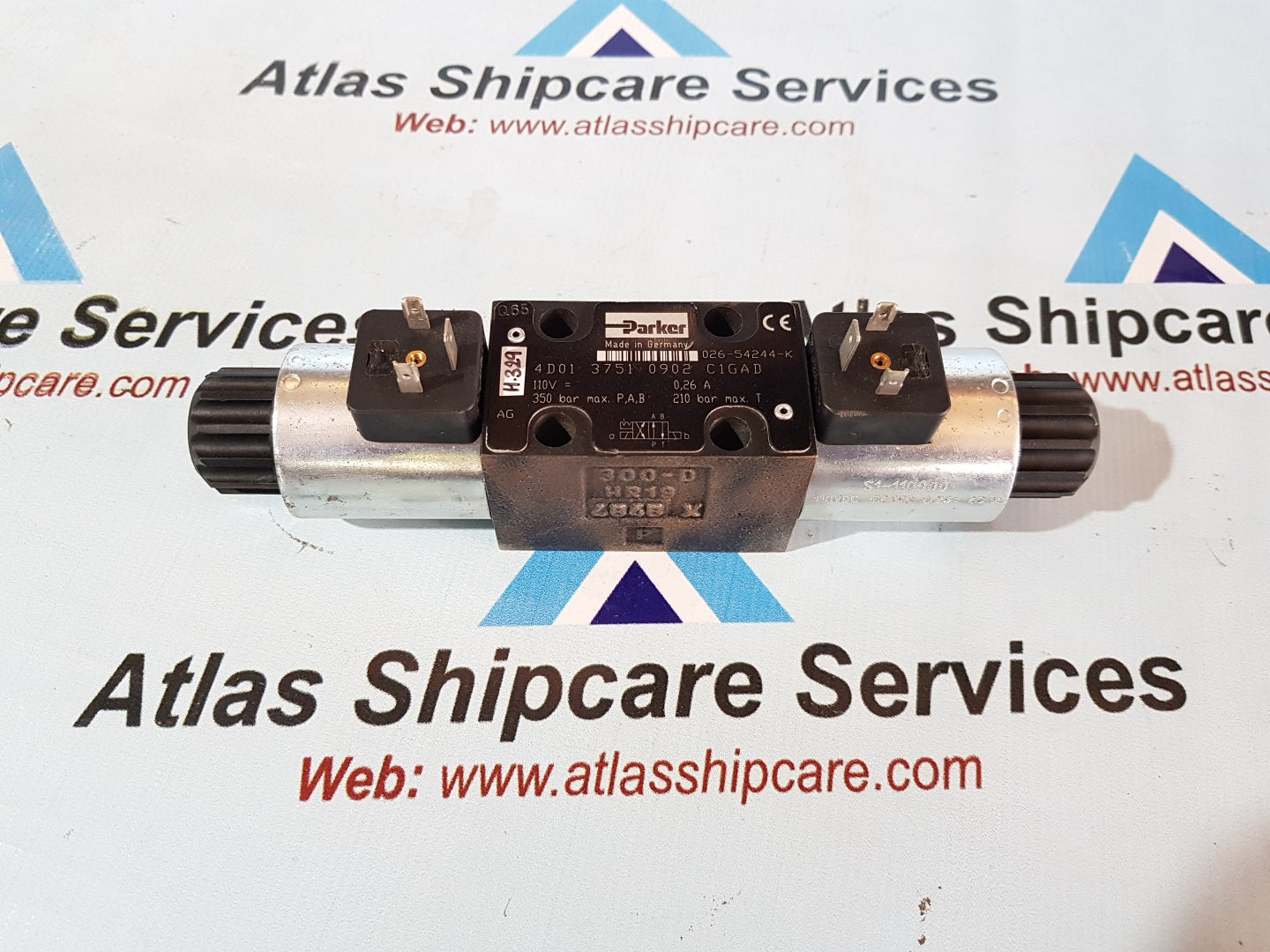 PARKER 4D01 3751 0902 C1GAD DIRECTION CONTROL VALVE H329