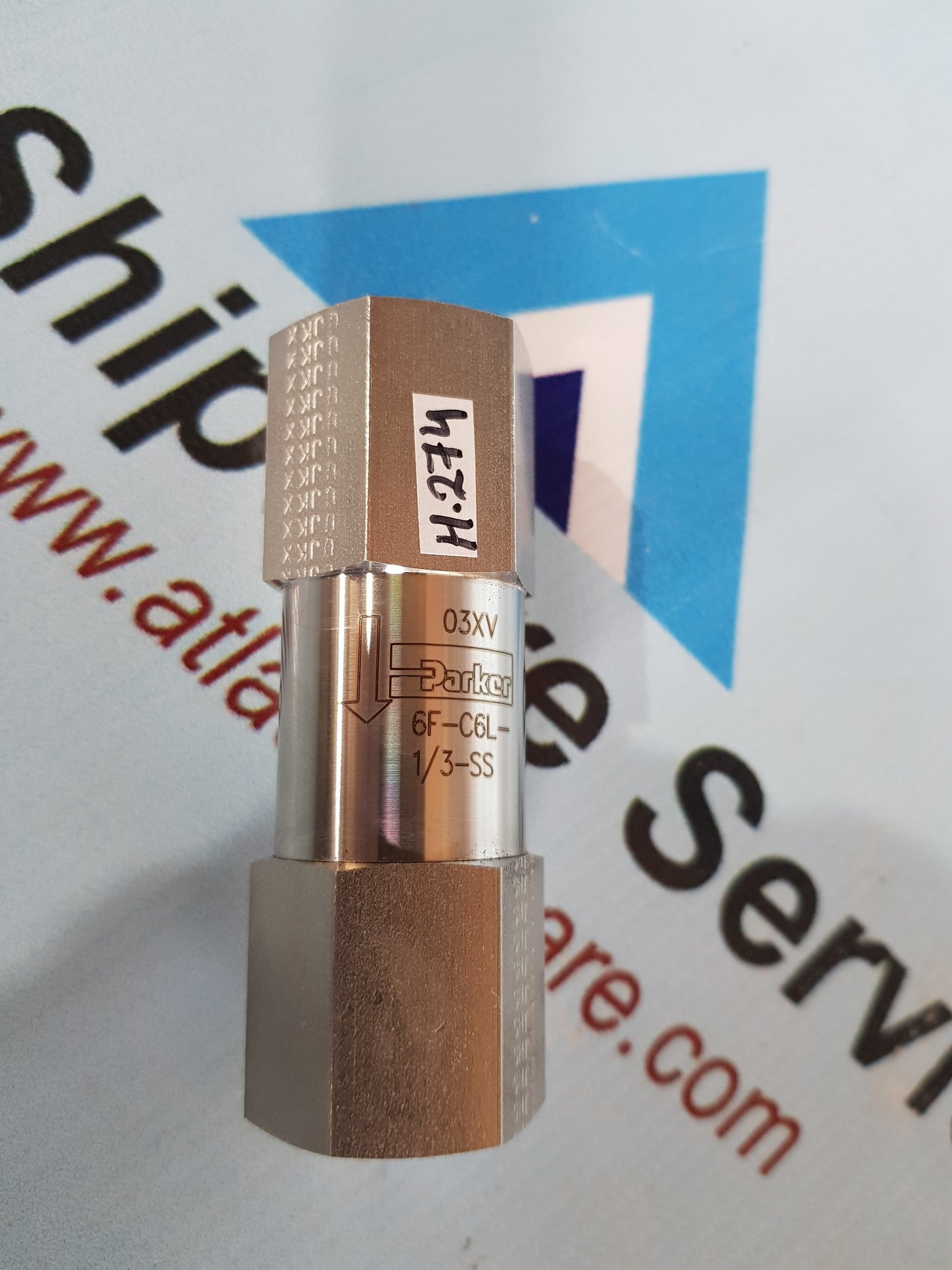 PARKER 6F-C6L-1/3-SS STAINLESS C-SERIES CHECK VALVE H274