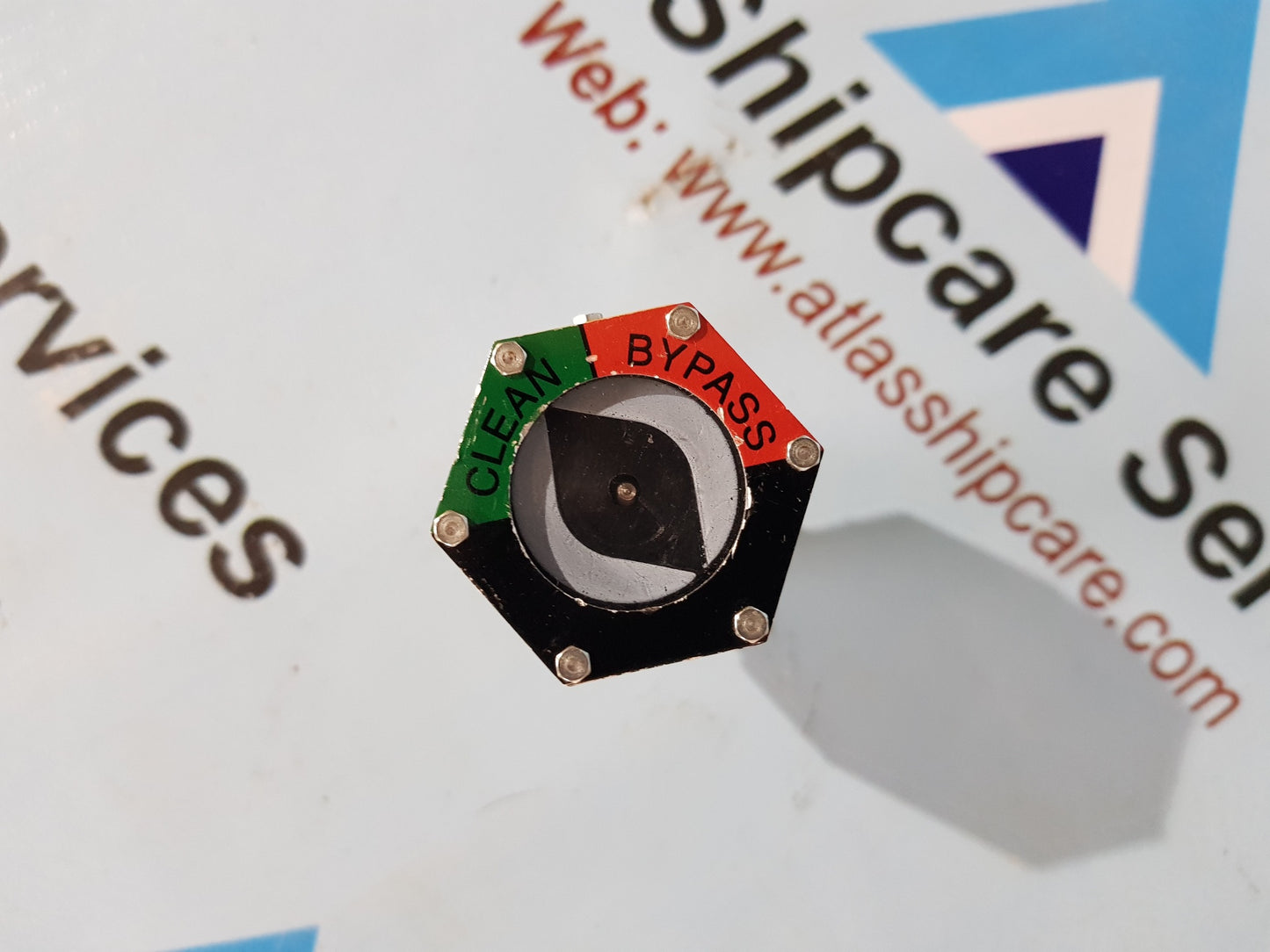 PARKER 929081 OIL FILTER BYPASS INDICATER GAUGE H268