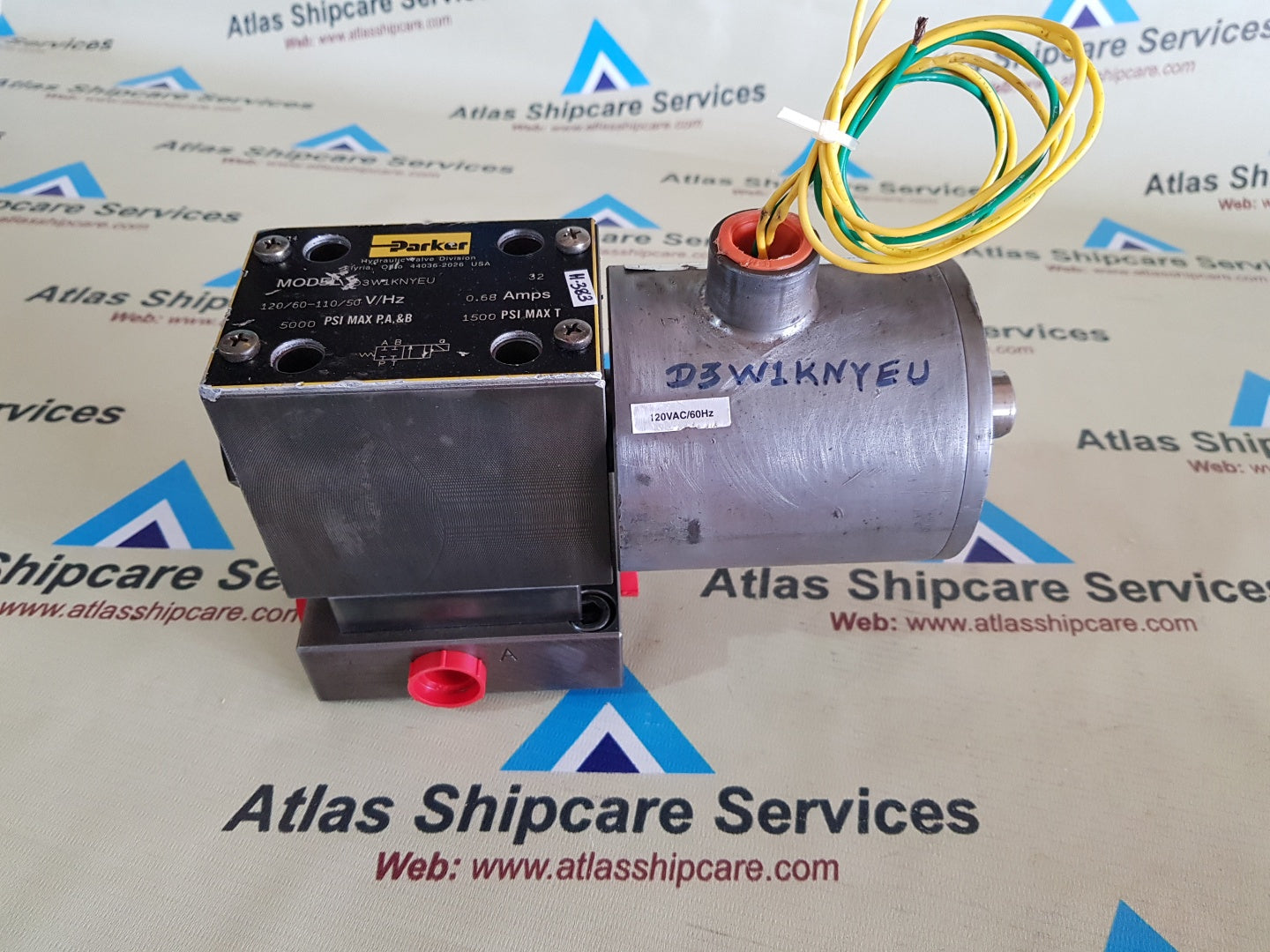 PARKER D3W1KNYEU 32 HYDRAULIC VALVE H383